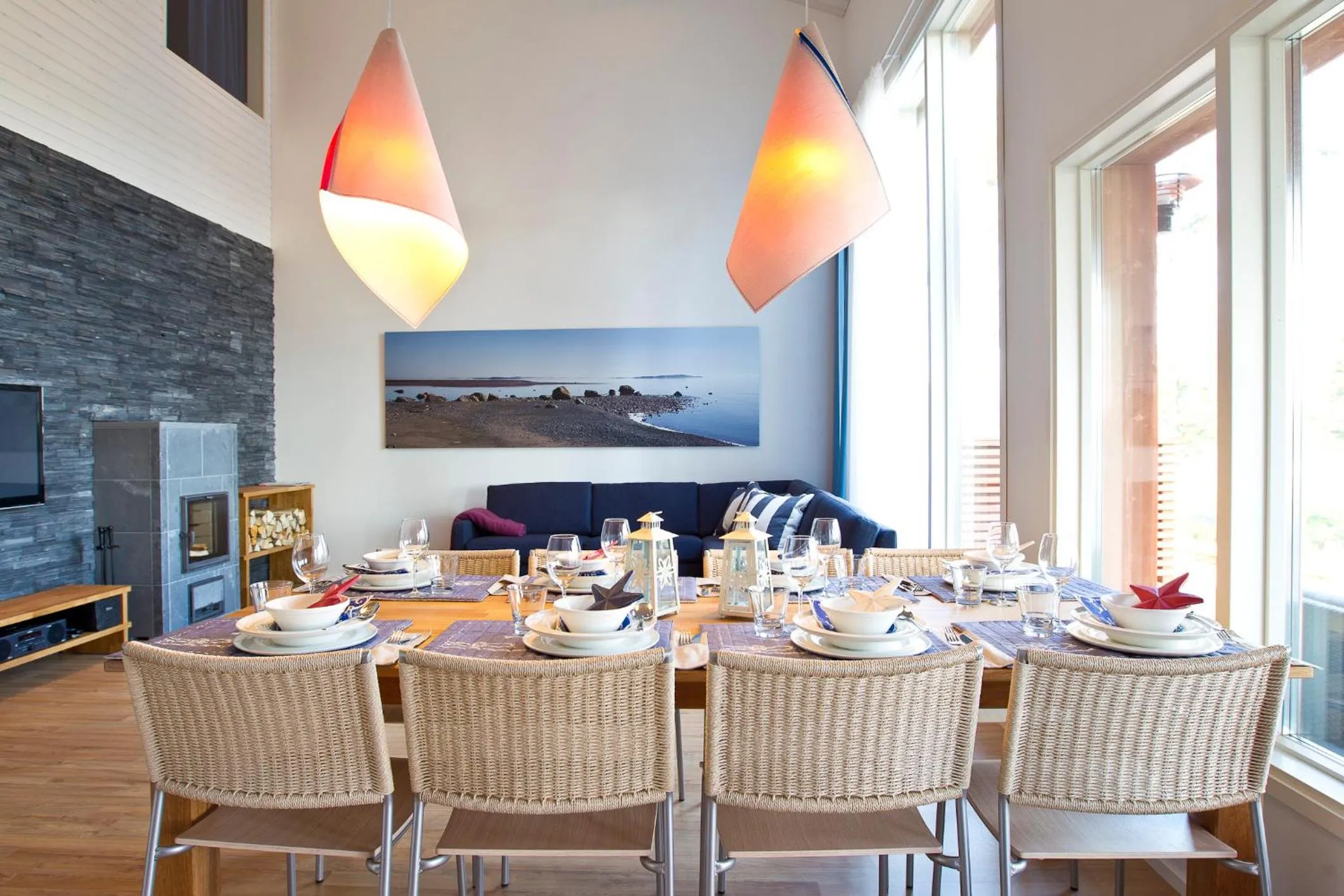 Dining area in Santalahti Resort Cottages & Villas