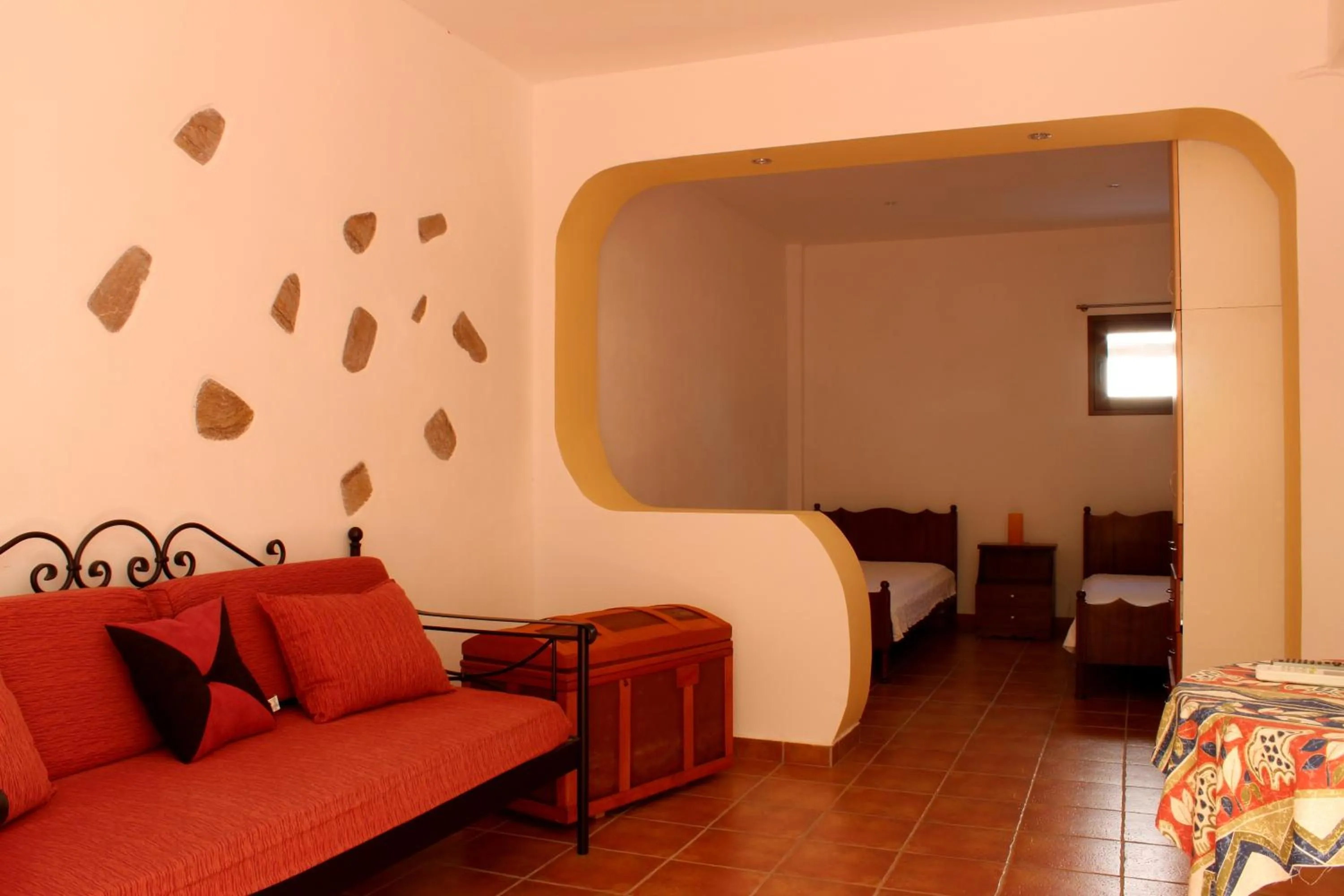 Bed in Ikaria Utopia - Cusco Studios