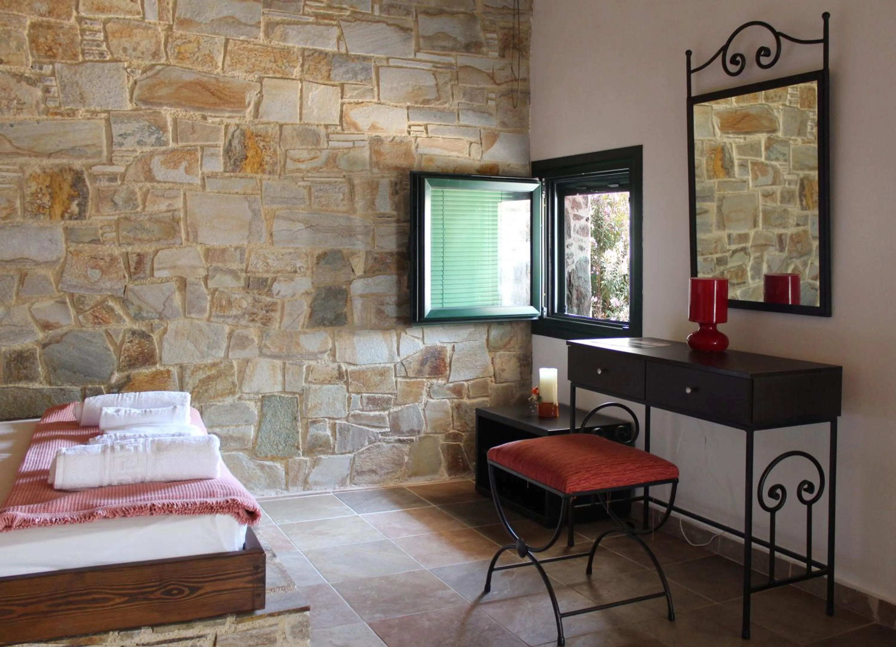 Bed in Ikaria Utopia - Cusco Studios