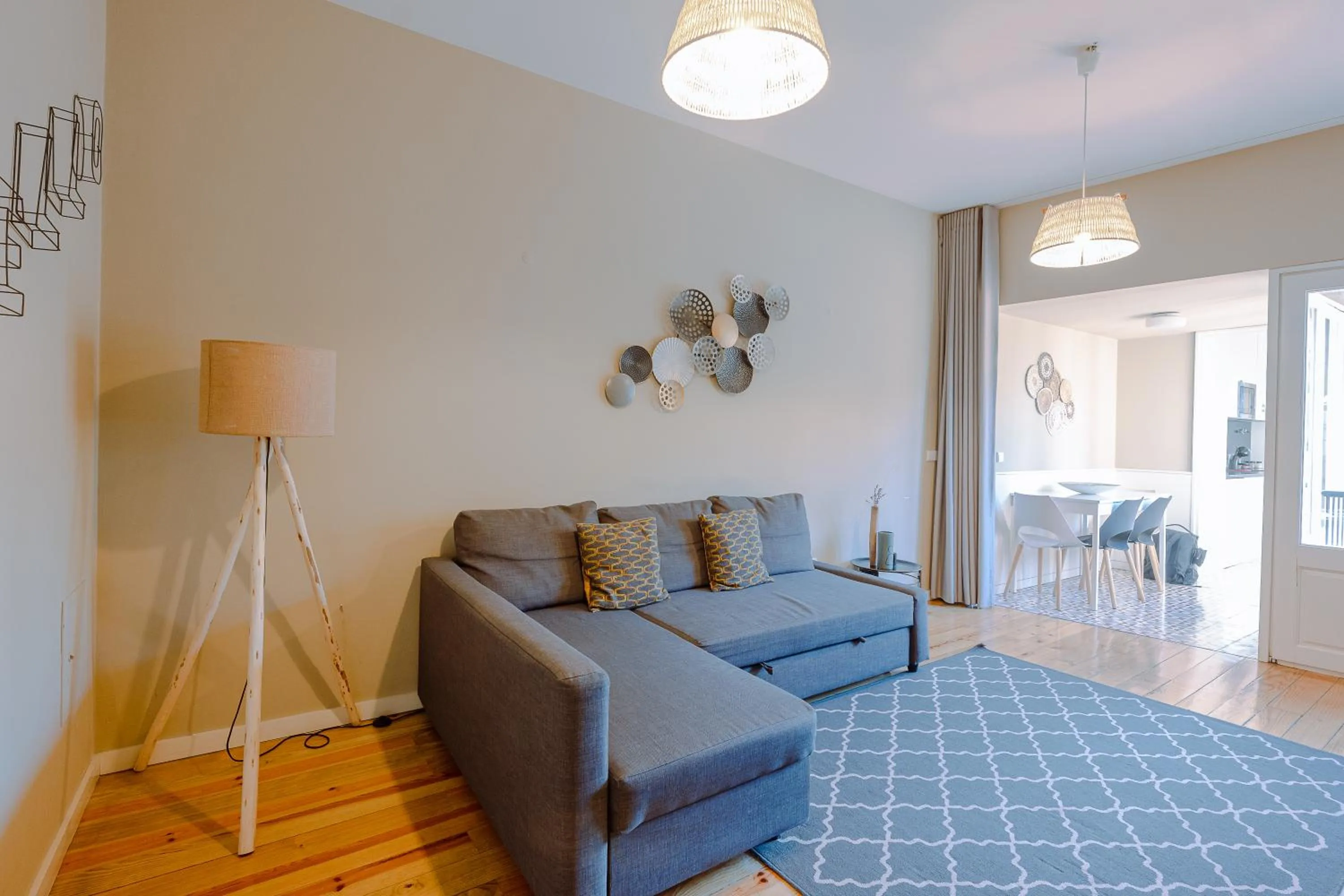 Living room in Oporto Trendy Apartments