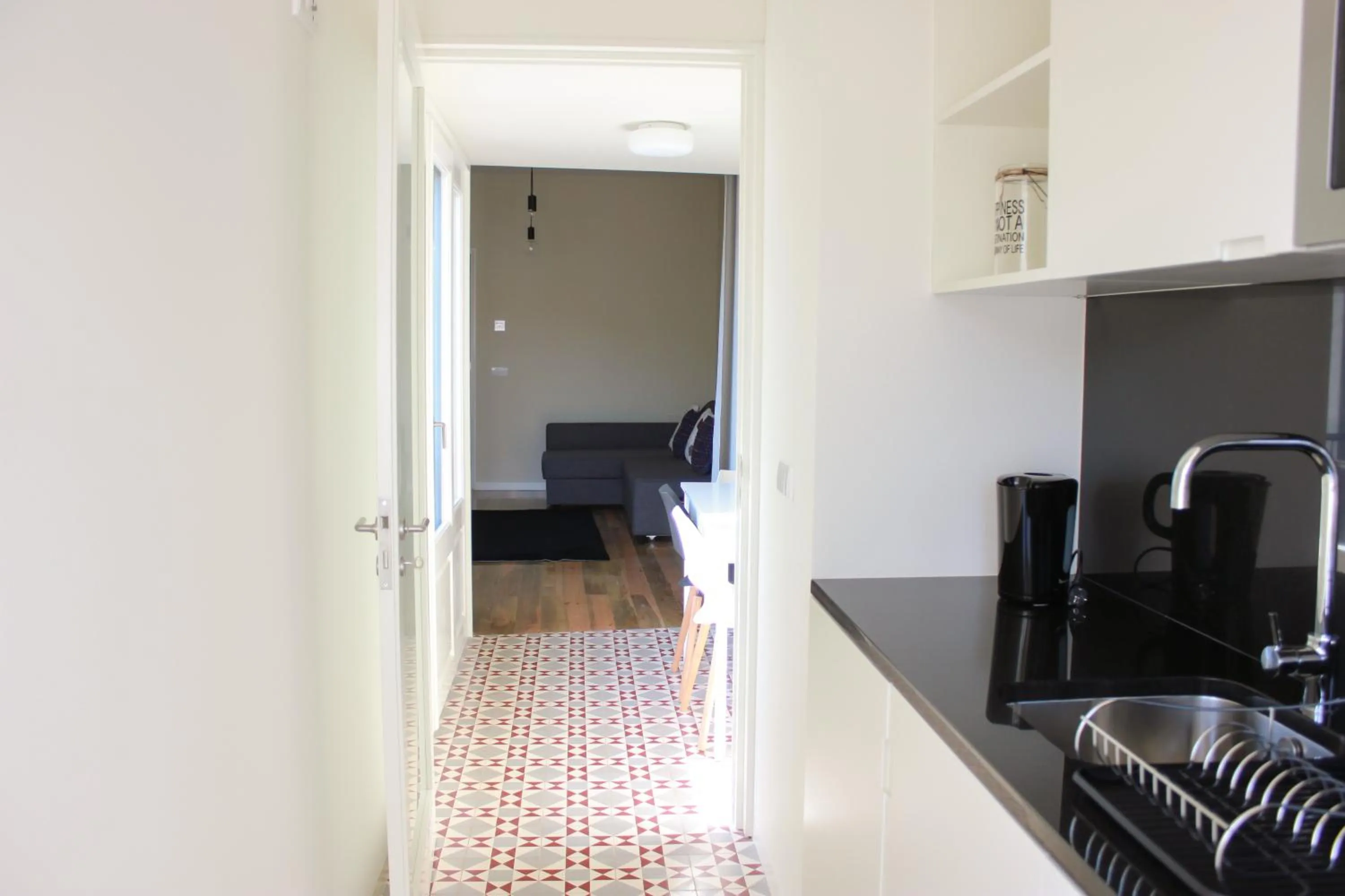 Kitchen or kitchenette in Oporto Trendy Apartments