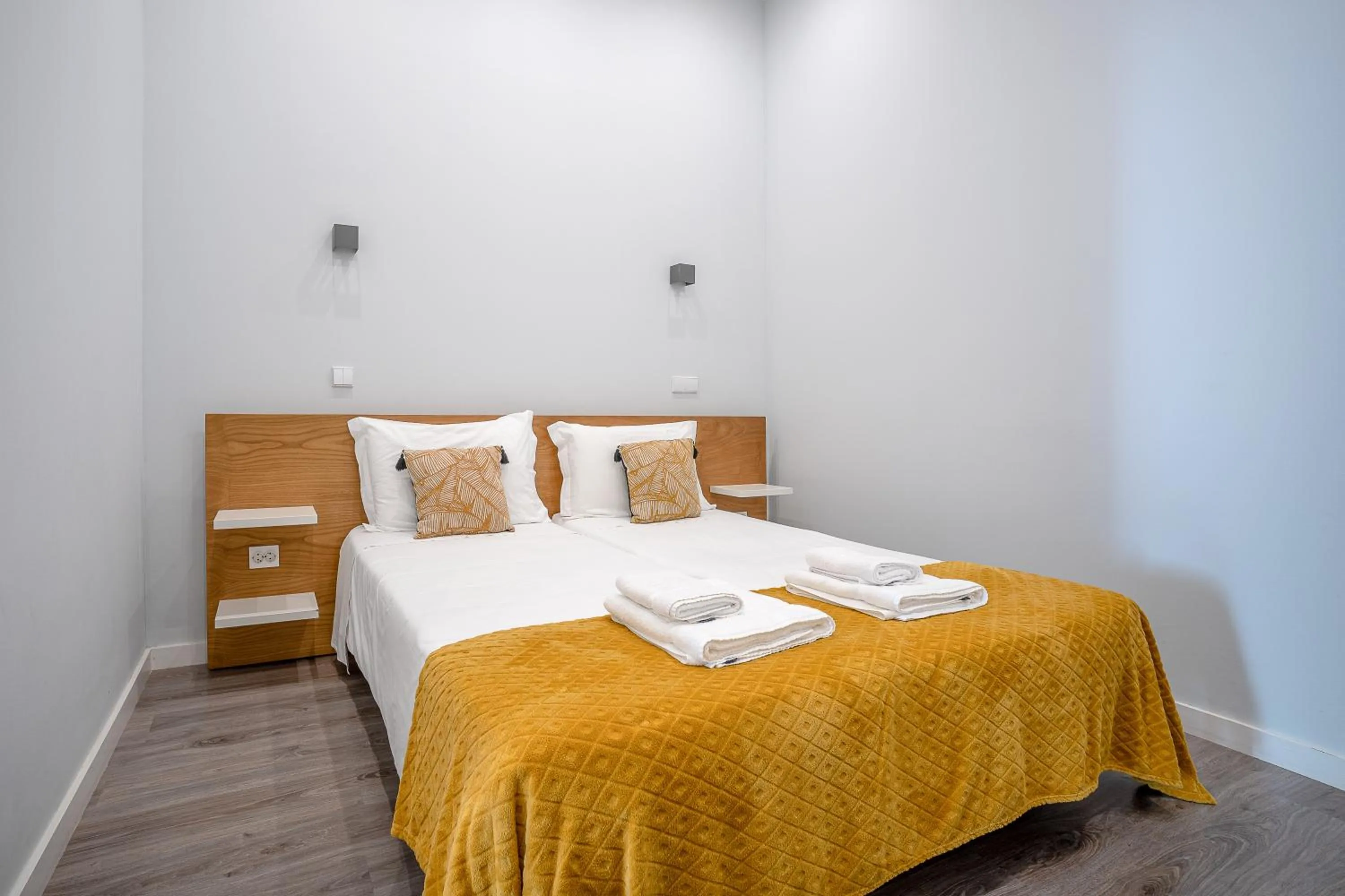 Bed in Oporto Trendy Apartments