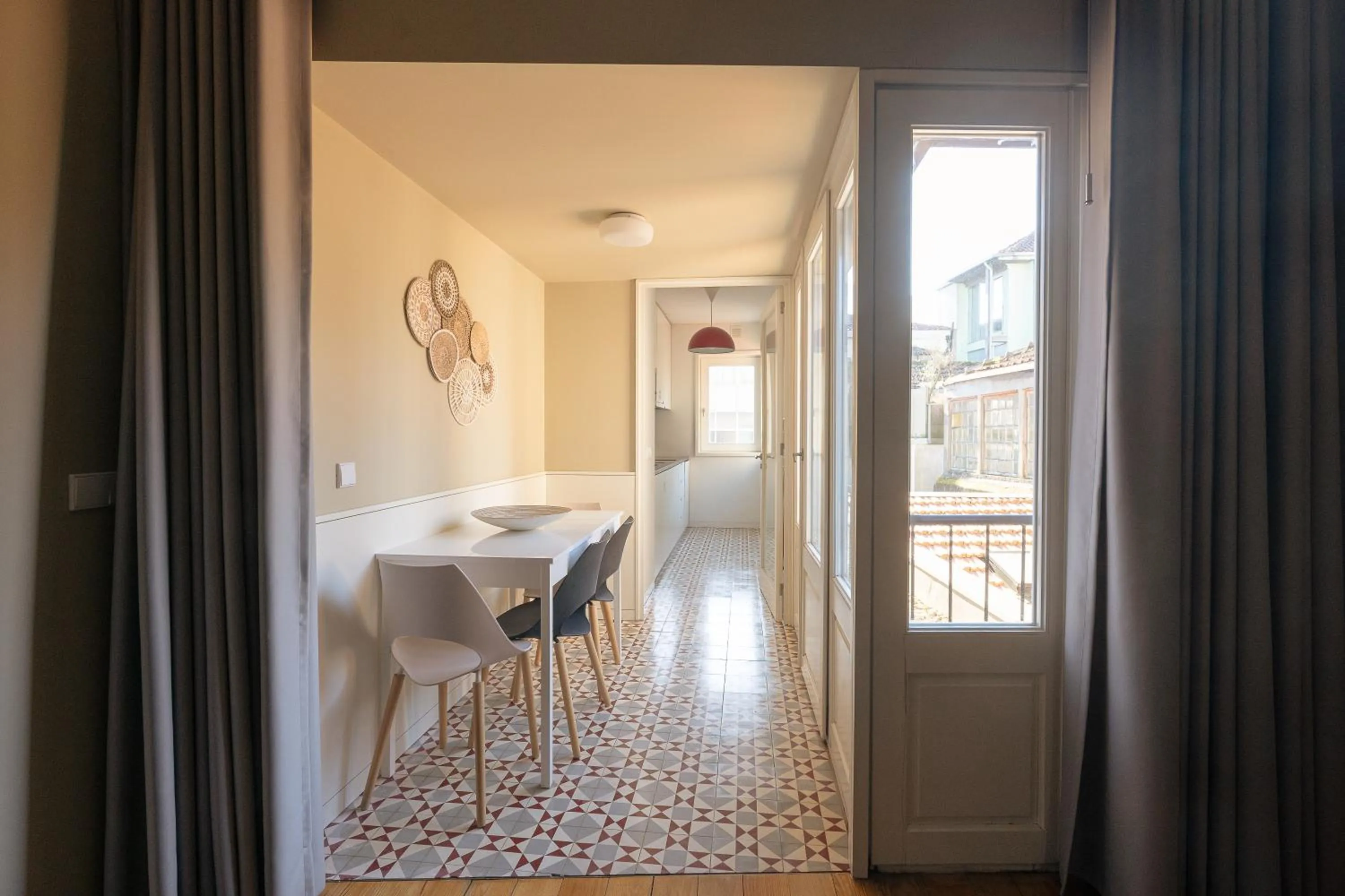 Dining area in Oporto Trendy Apartments