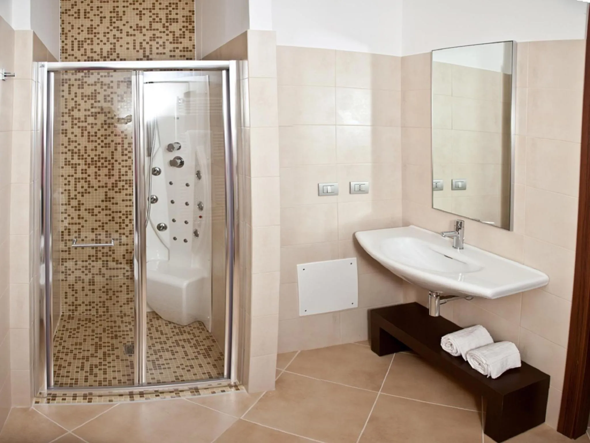 Bathroom in Hotel Vespucci