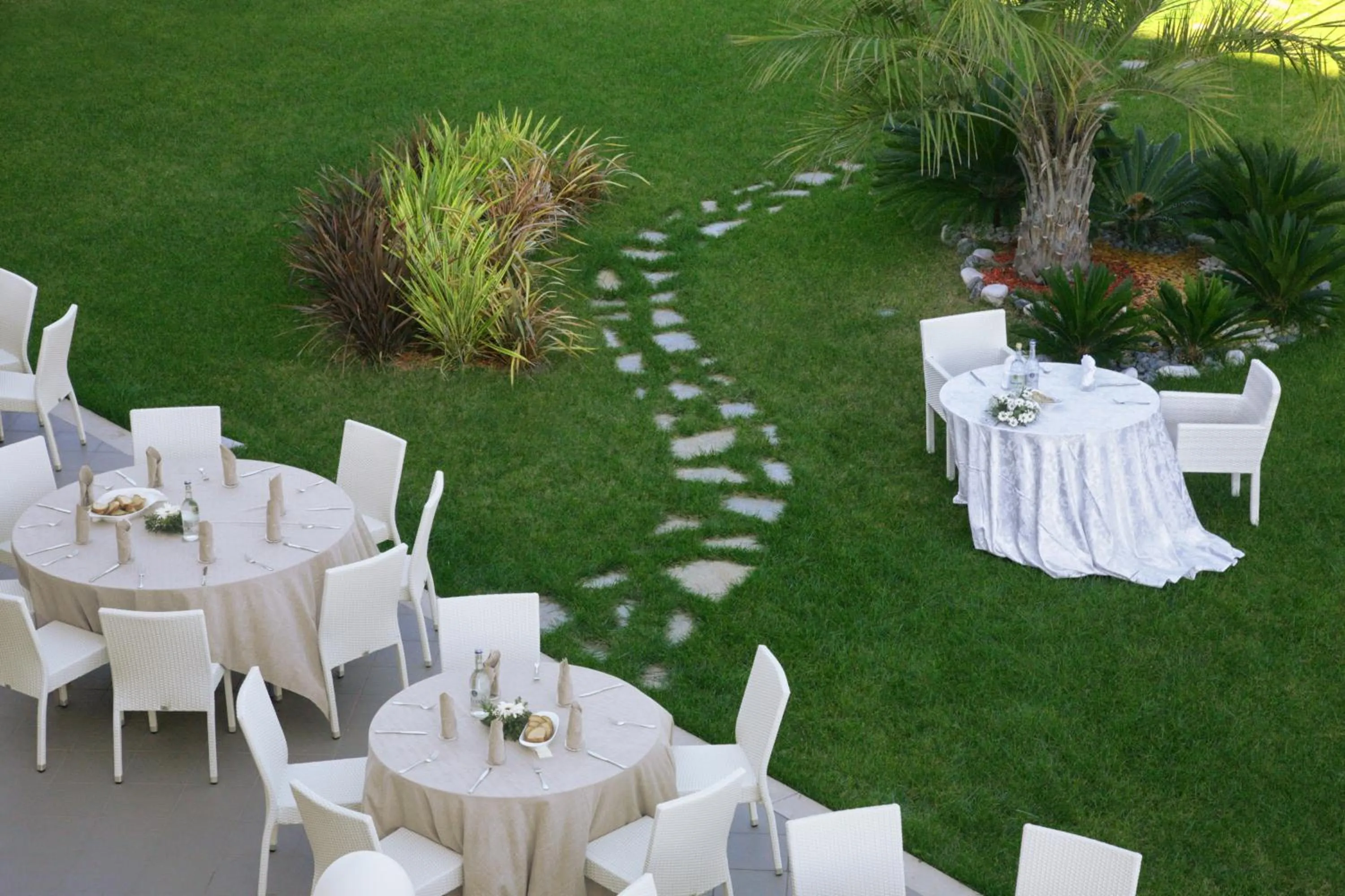 Garden in Hotel Vespucci