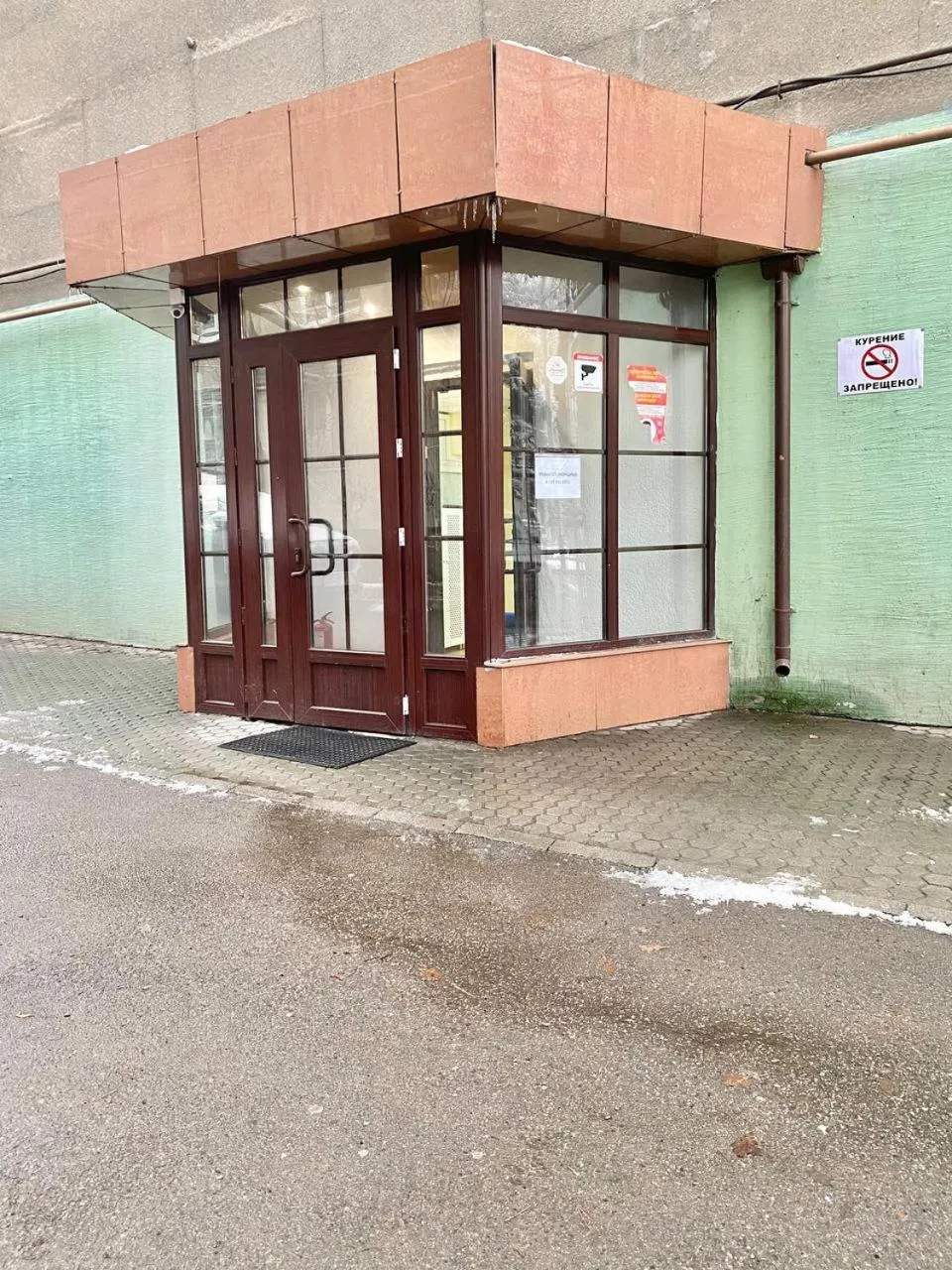 Facade/entrance in Alma-Ata Hostel