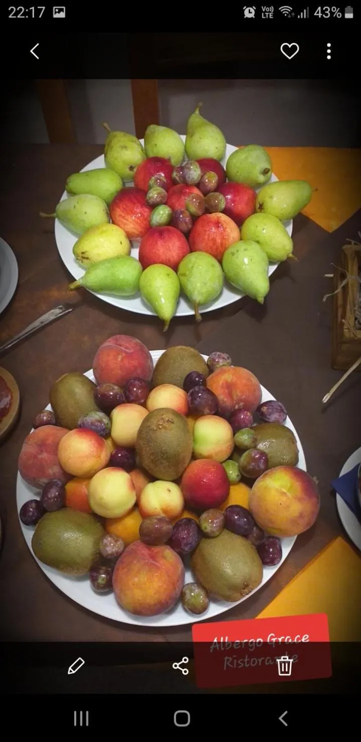 Food and drinks in Albergo B&B Ristorante Grace