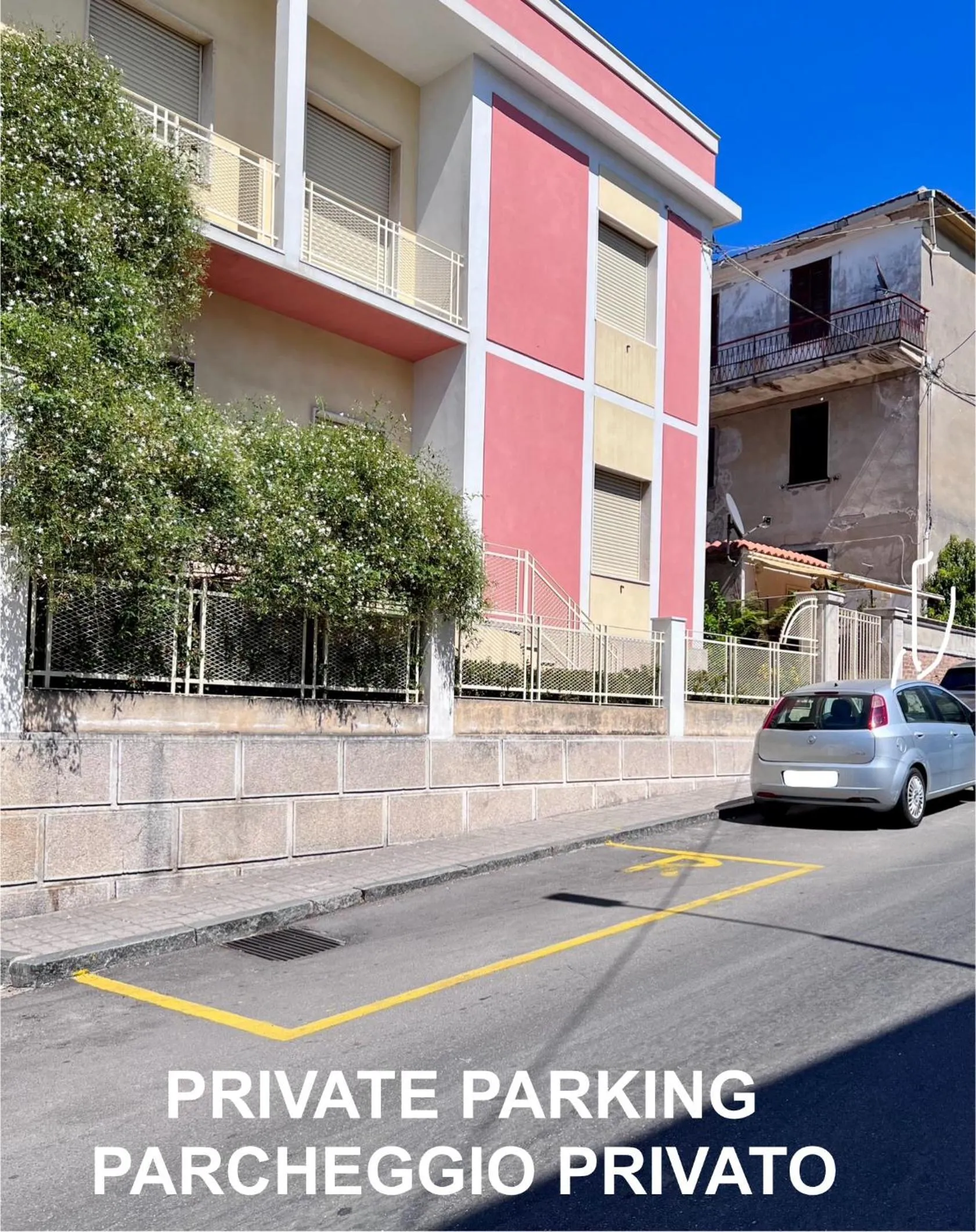 Parking in Bella Tropea Suite