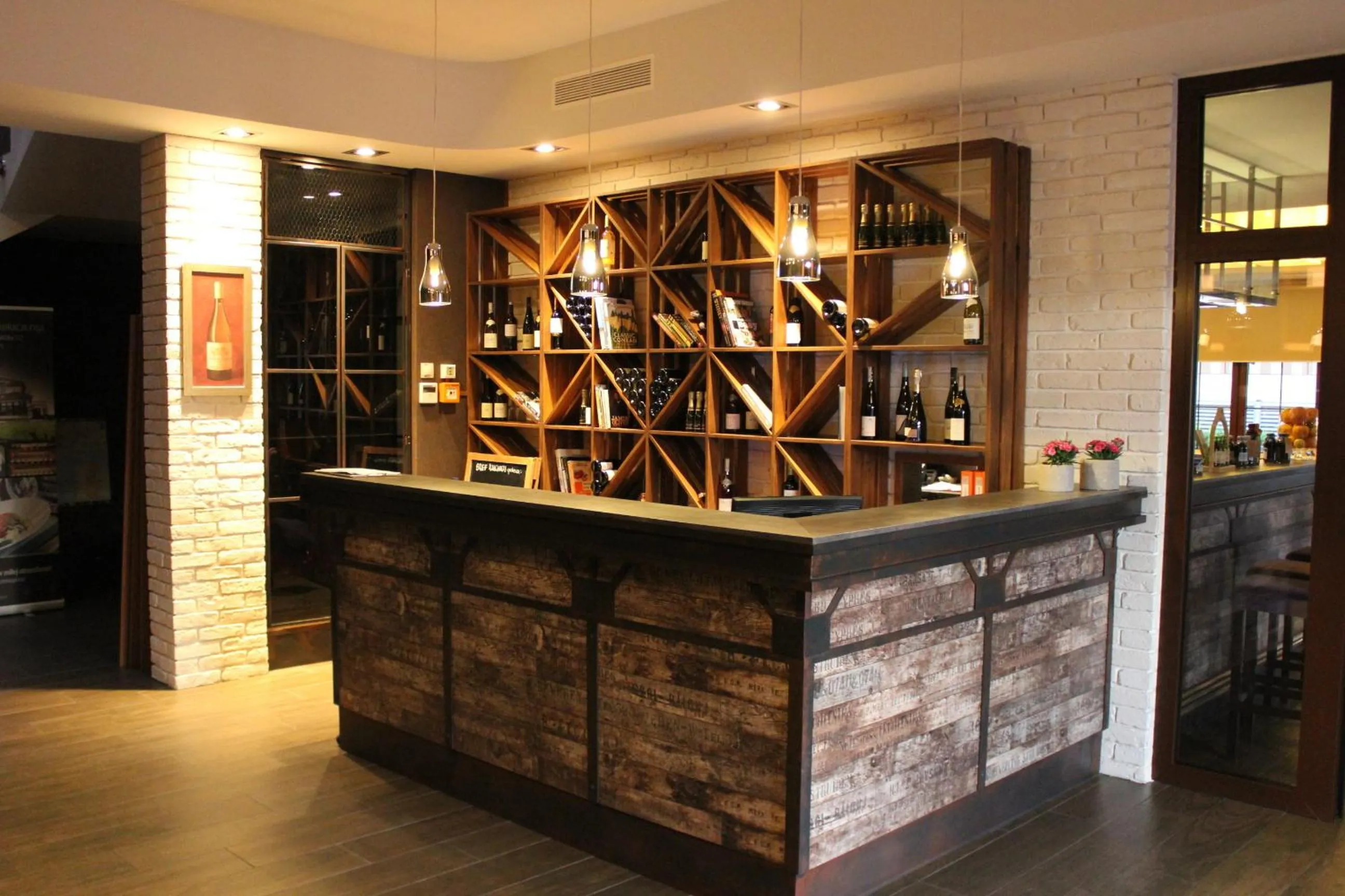 Lobby or reception in Hotel Figa