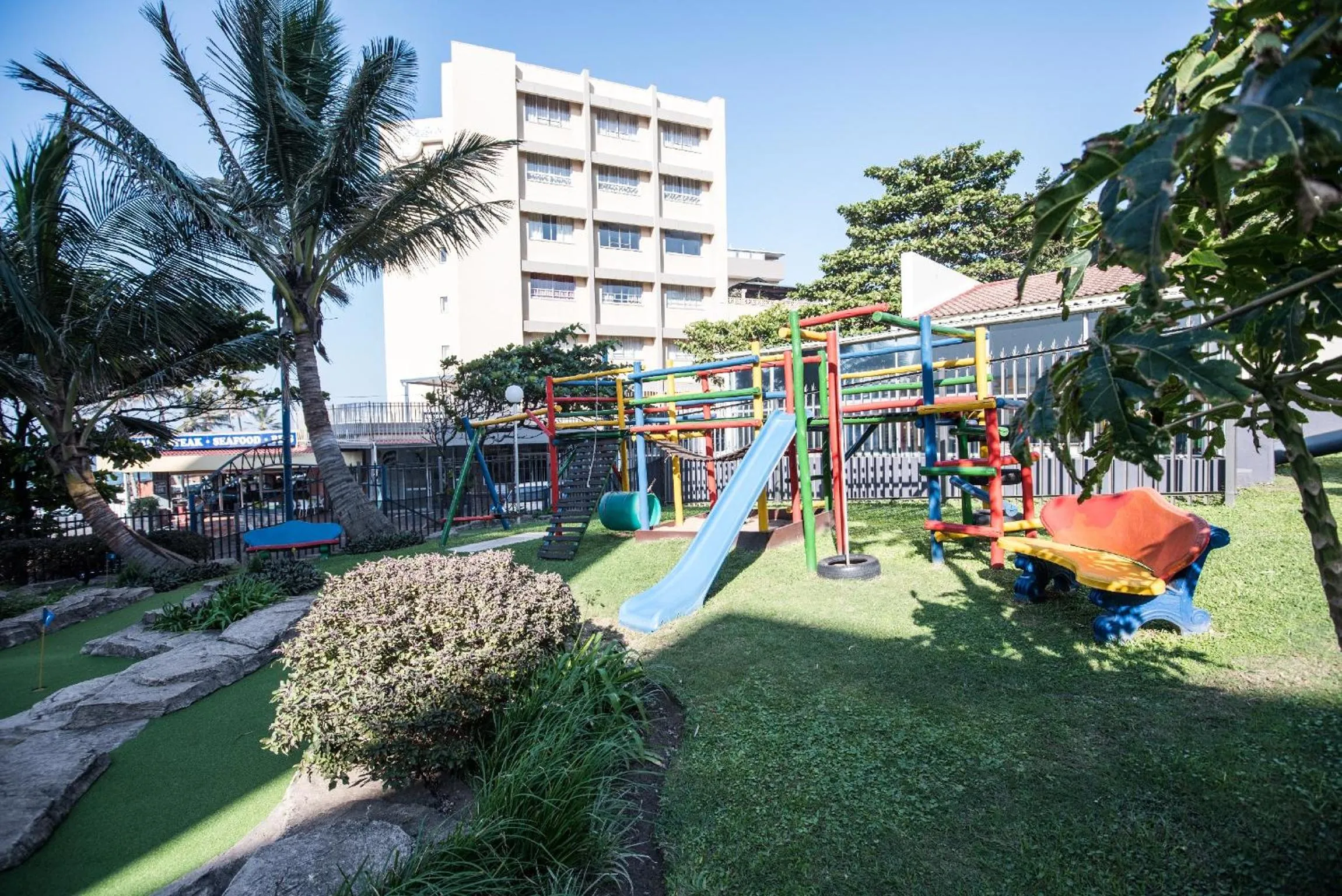 Children play ground in First Group Margate Sands