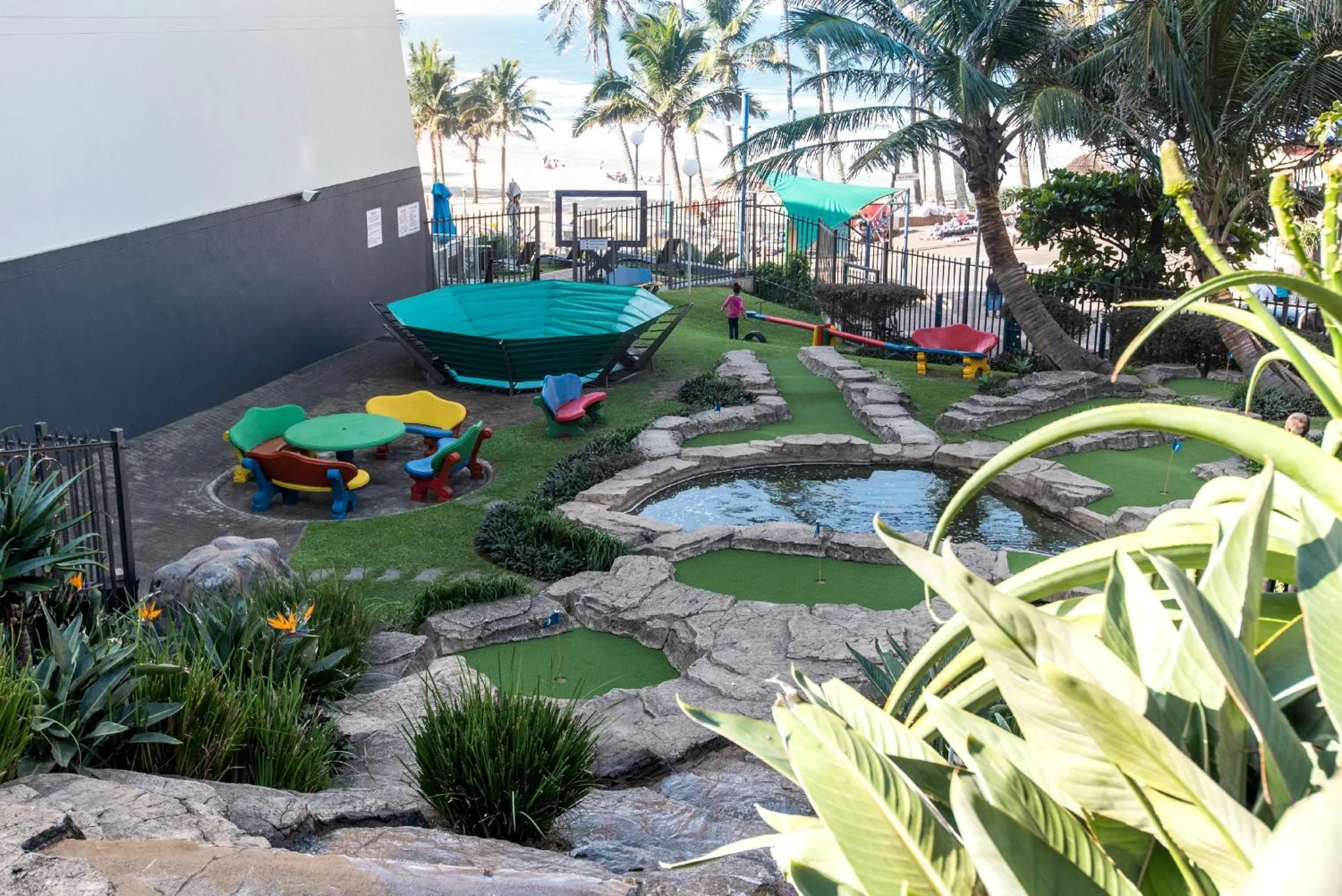 Children play ground in First Group Margate Sands