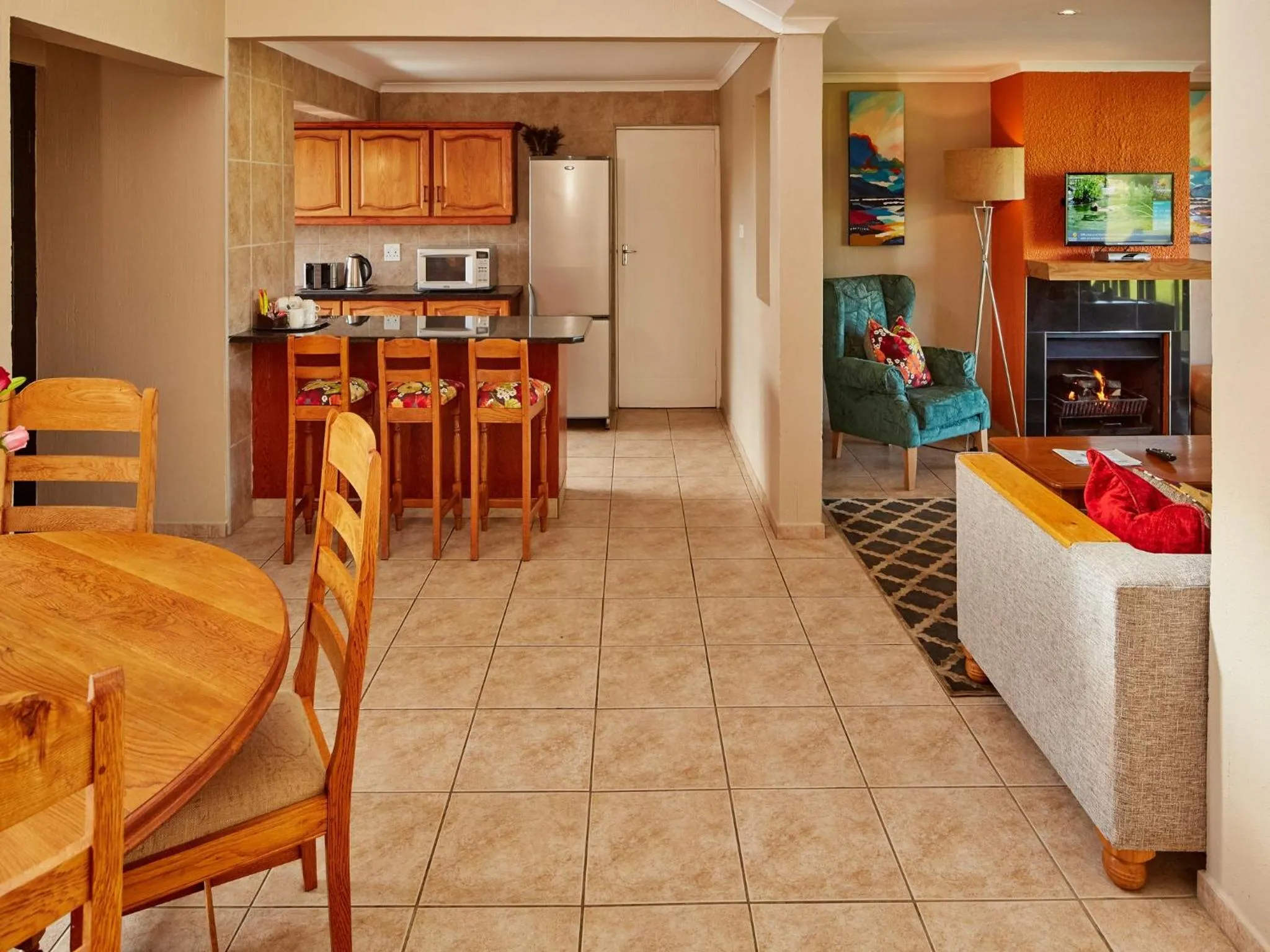 Kitchen or kitchenette in First Group Midlands Saddle and Trout