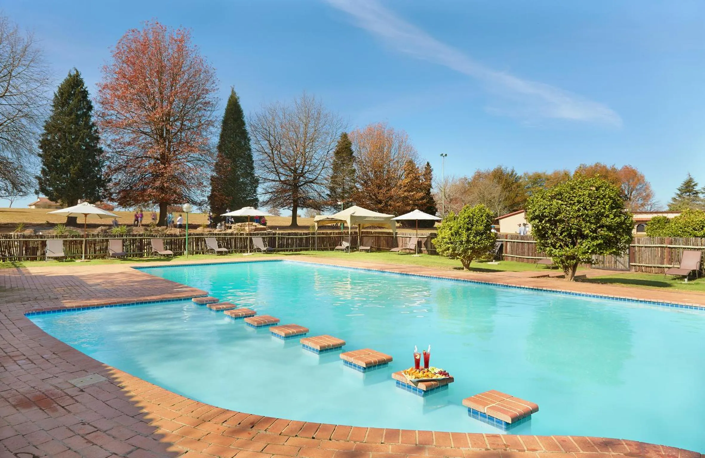 Swimming pool in First Group Midlands Saddle and Trout