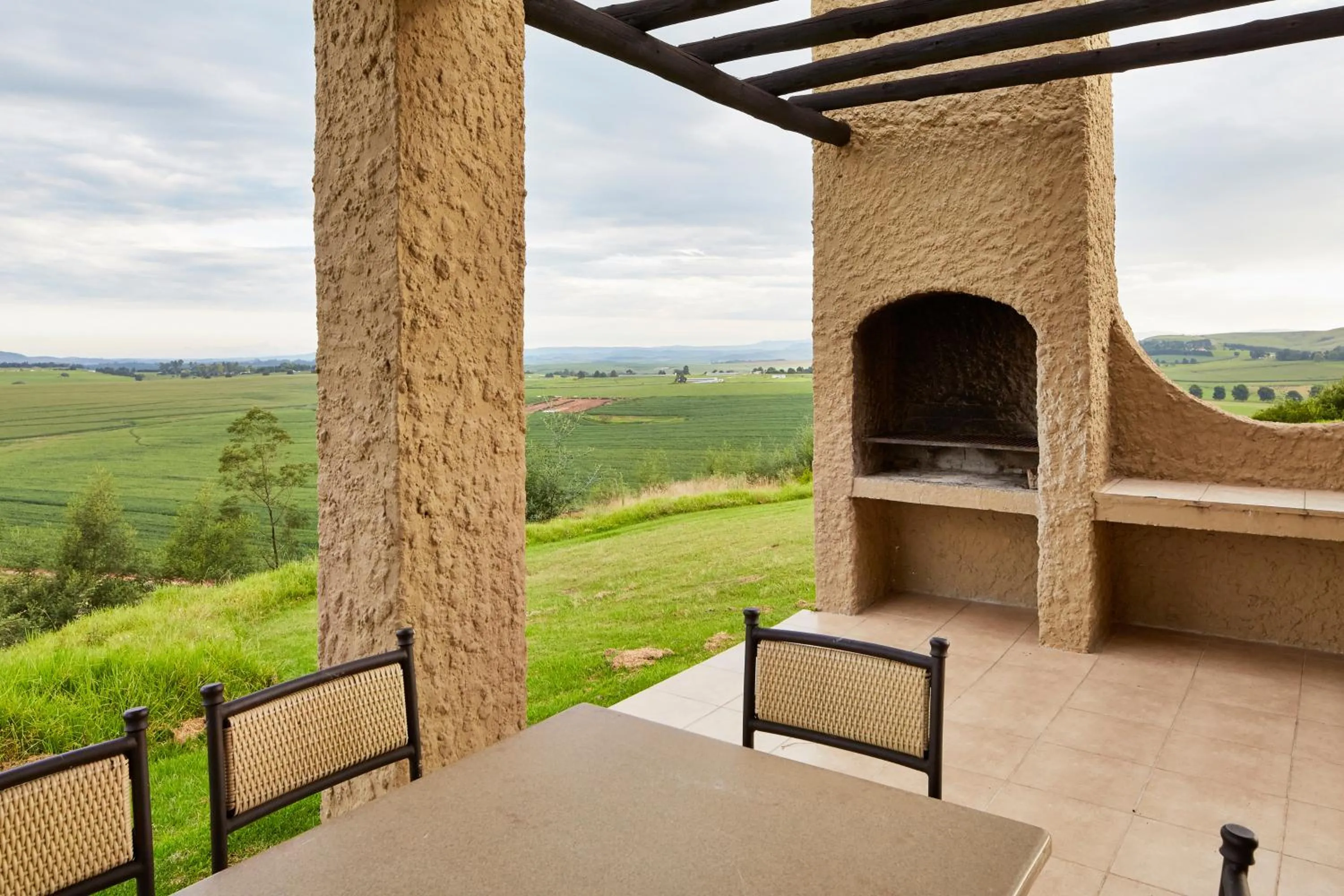 Patio in First Group Midlands Saddle and Trout