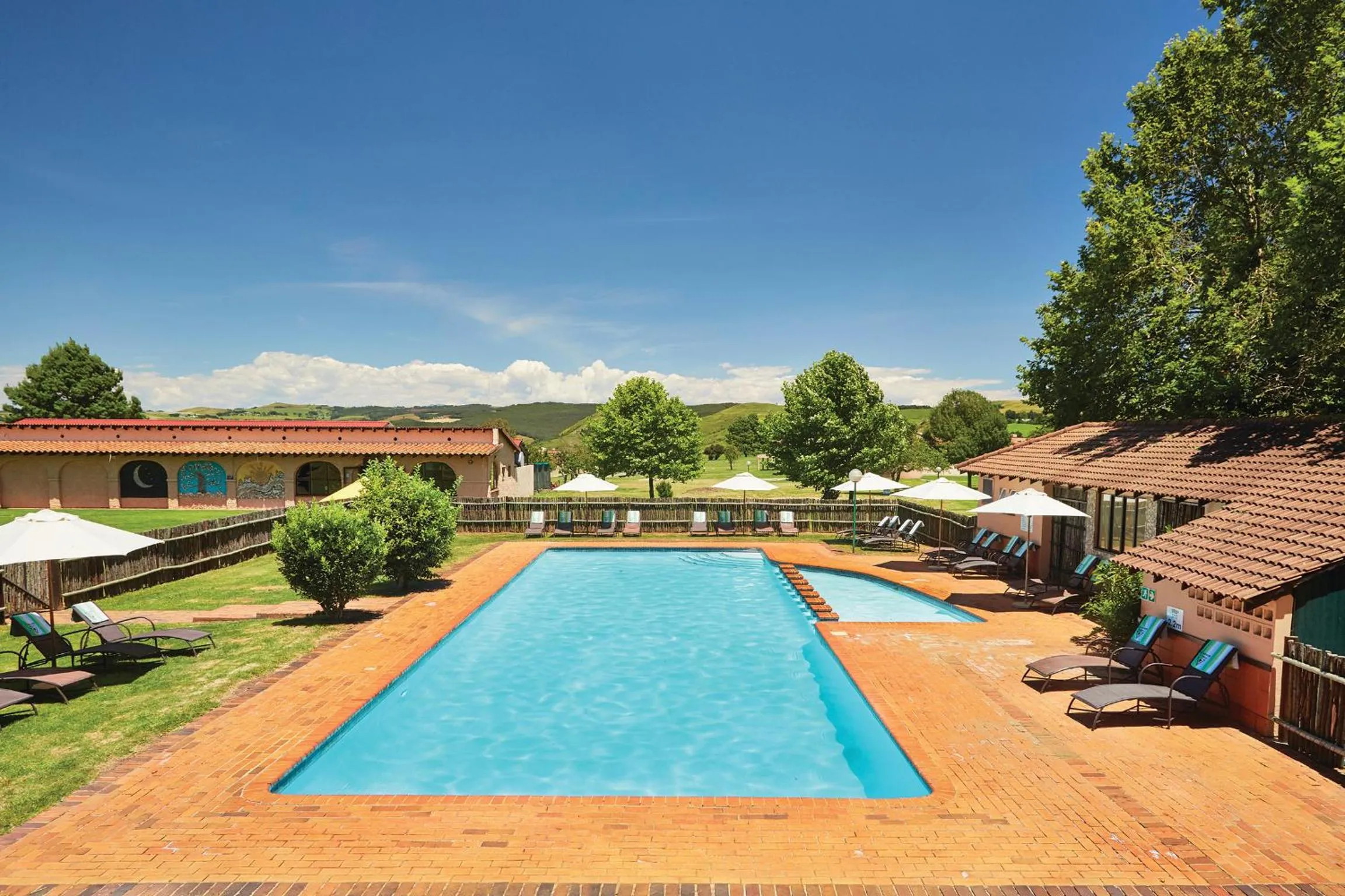 Swimming pool in First Group Midlands Saddle and Trout