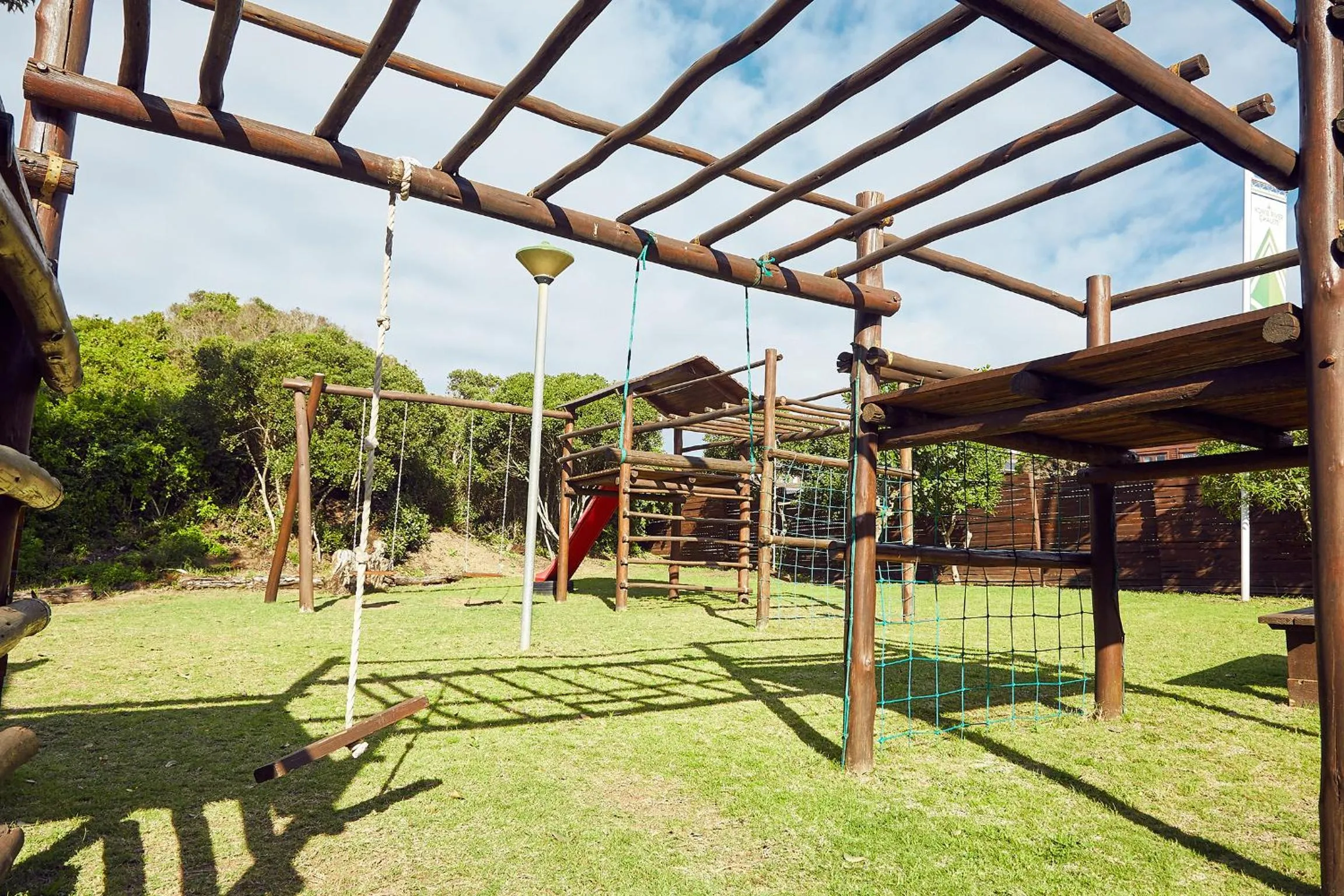 Children play ground in First Group Kowie River Chalets