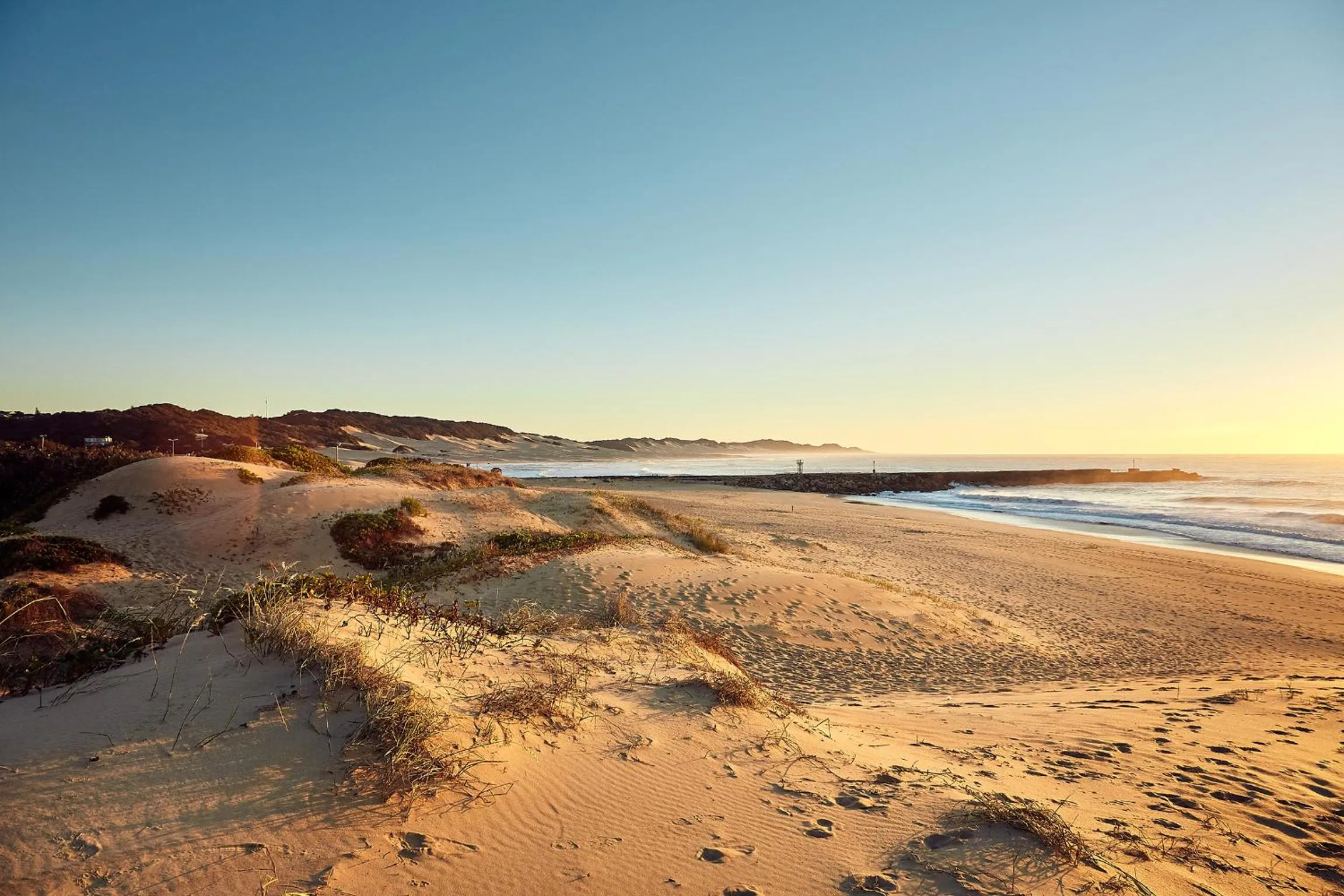 Beach in First Group Kowie River Chalets