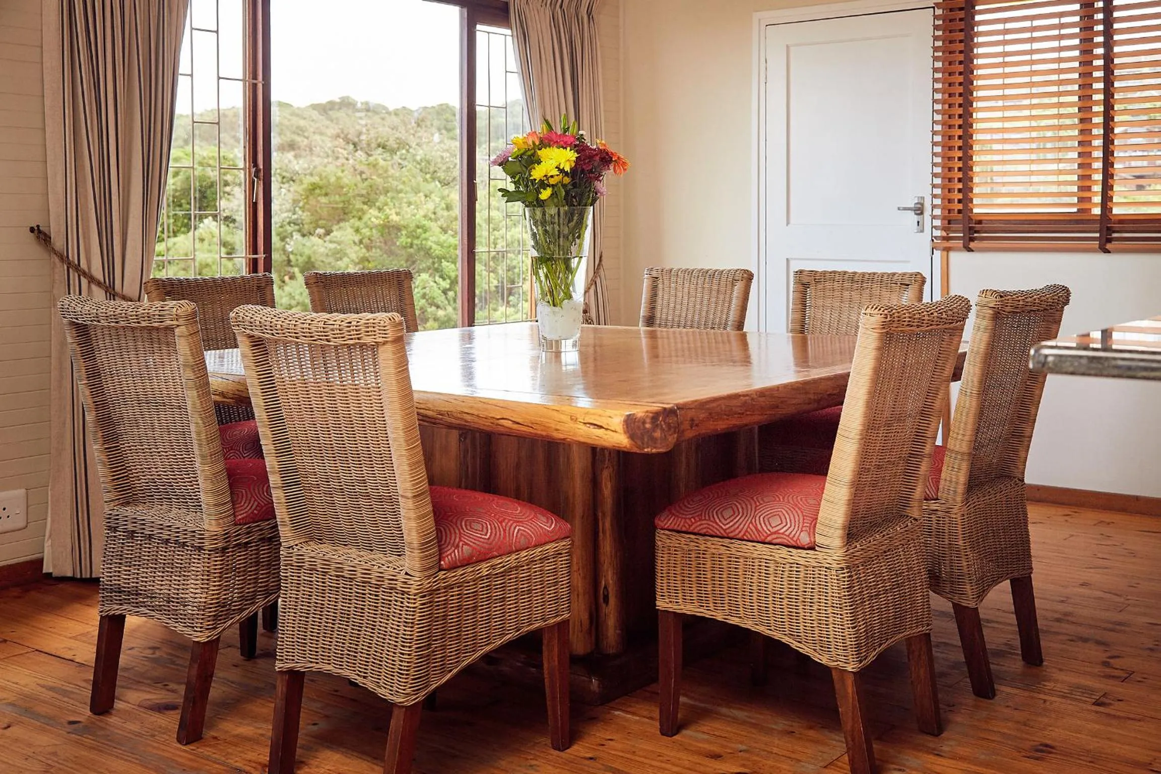 Decorative detail in First Group Kowie River Chalets