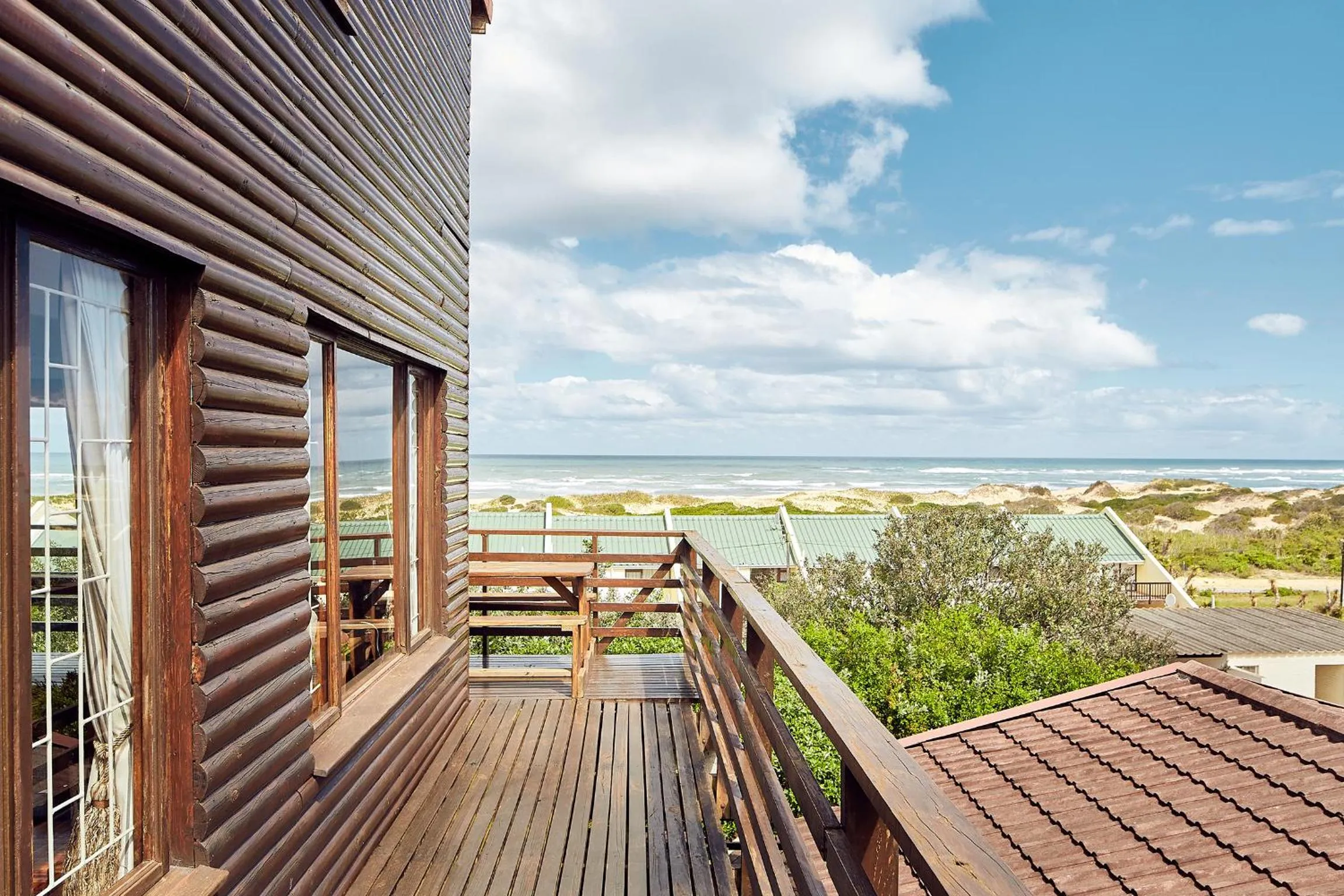 Balcony/Terrace in First Group Kowie River Chalets
