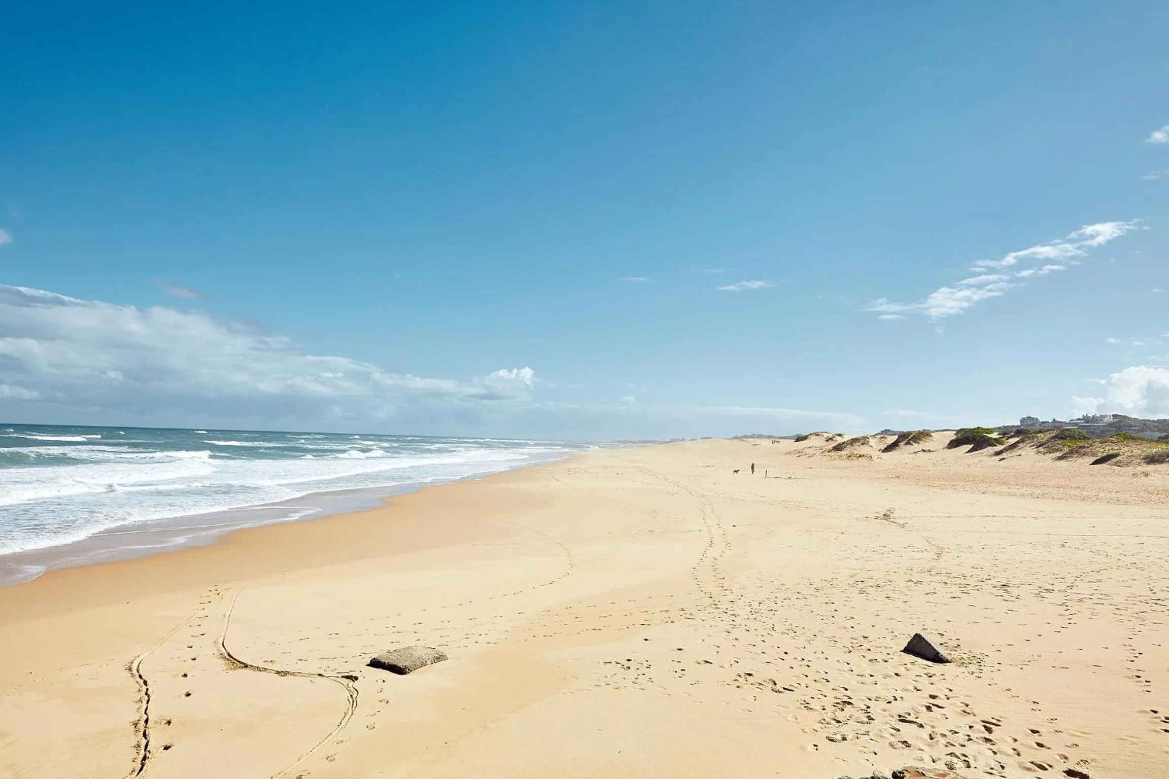 Beach in First Group Kowie River Chalets