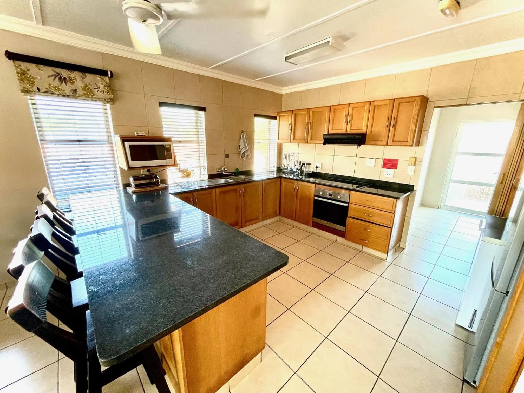 Kitchen or kitchenette in Perna Perna Lodge St Lucia