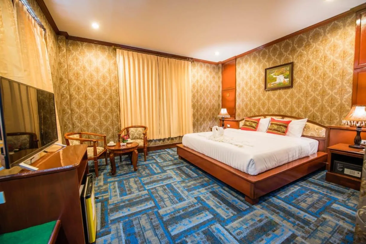 Bed in Soubundith Hotel