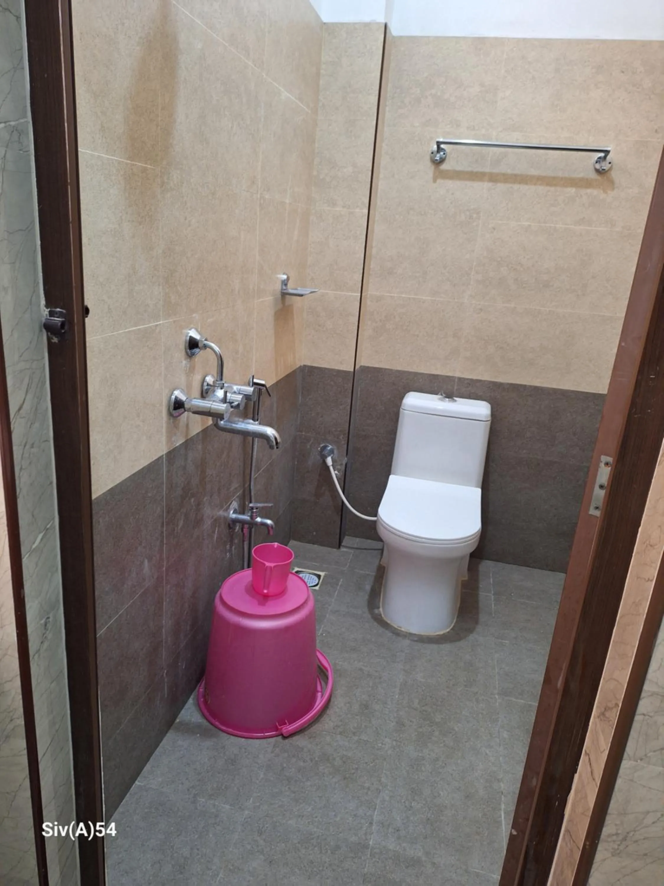 Bathroom in Viruksham Residency