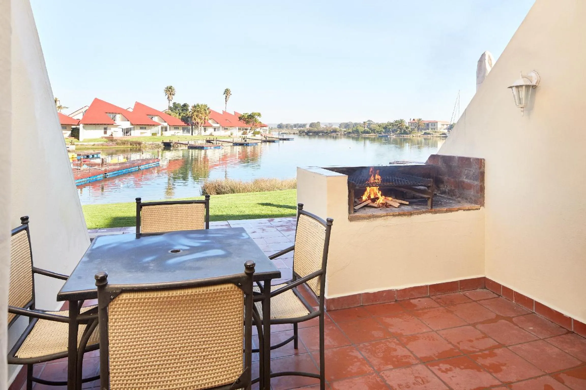 BBQ facilities in First Group Port Owen Marina