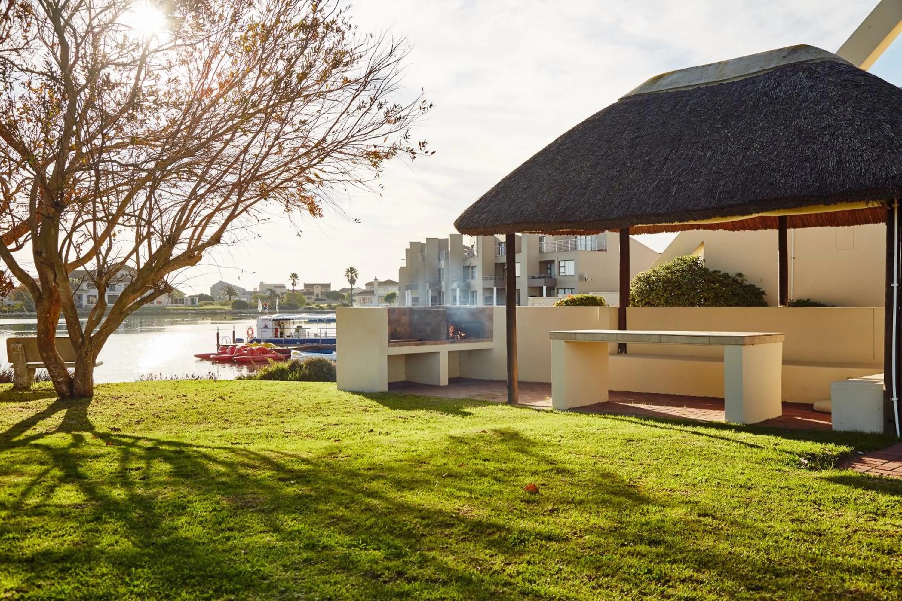 BBQ facilities in First Group Port Owen Marina