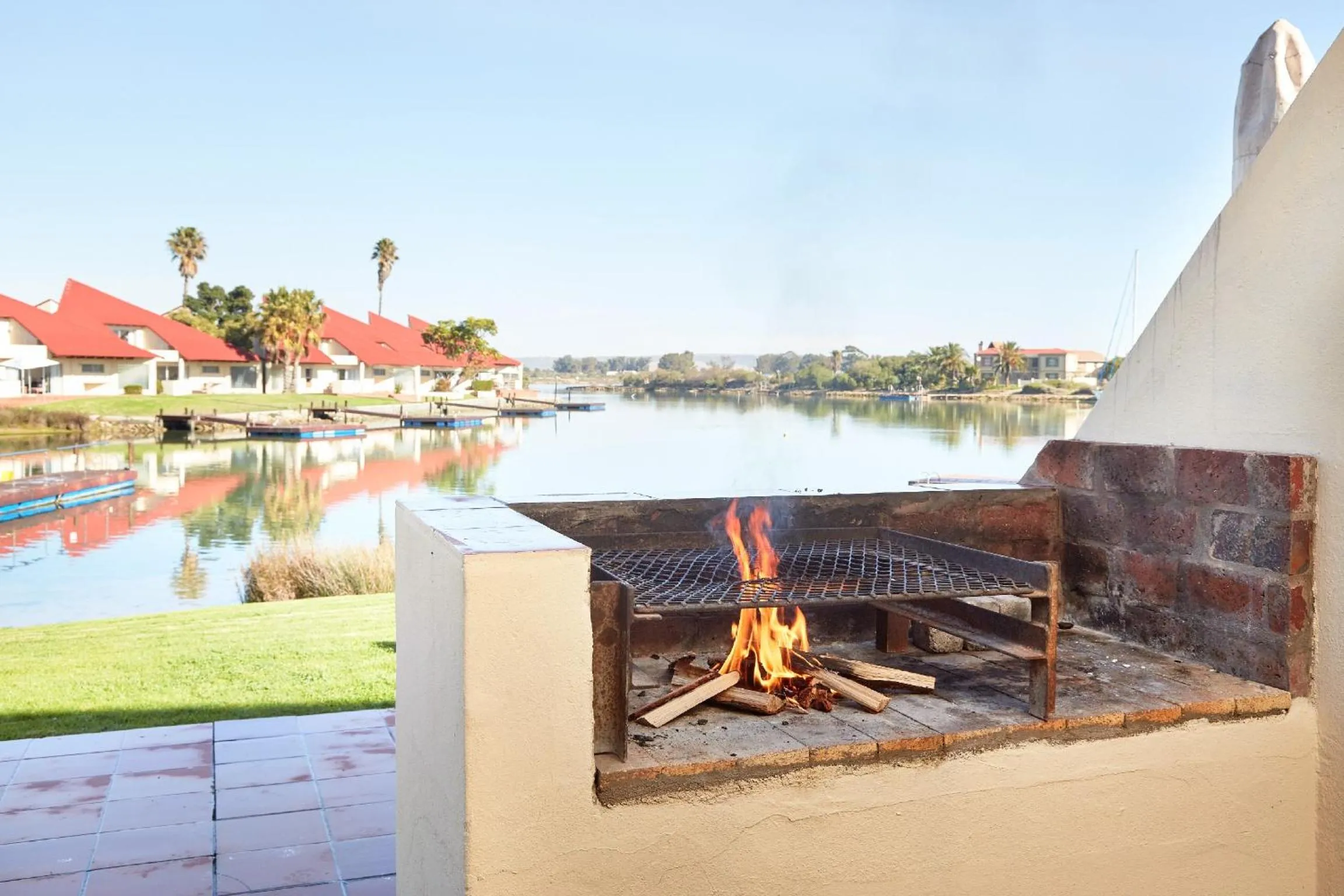 BBQ facilities in First Group Port Owen Marina