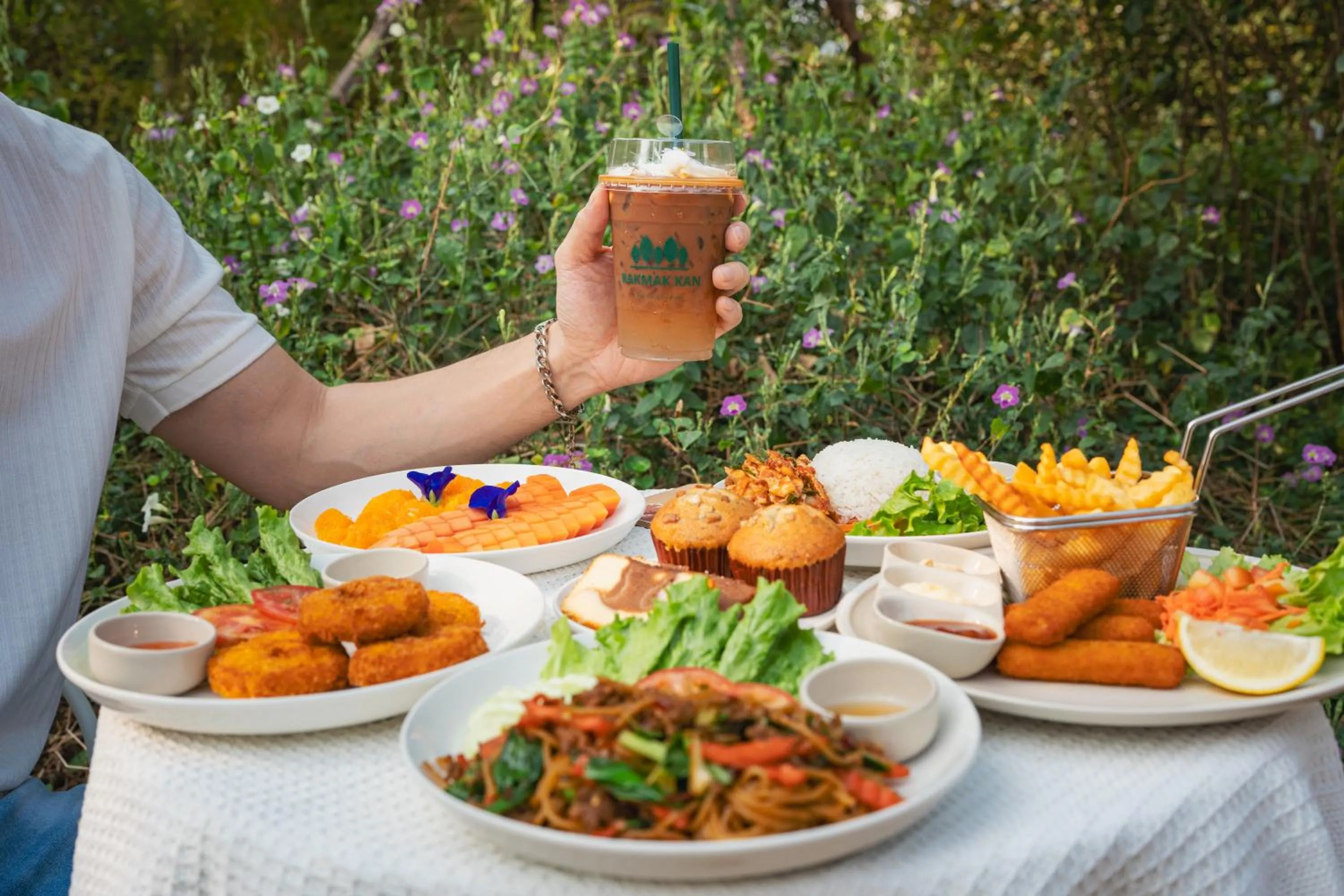 Breakfast in Rakmak Kan Resort & Cafe