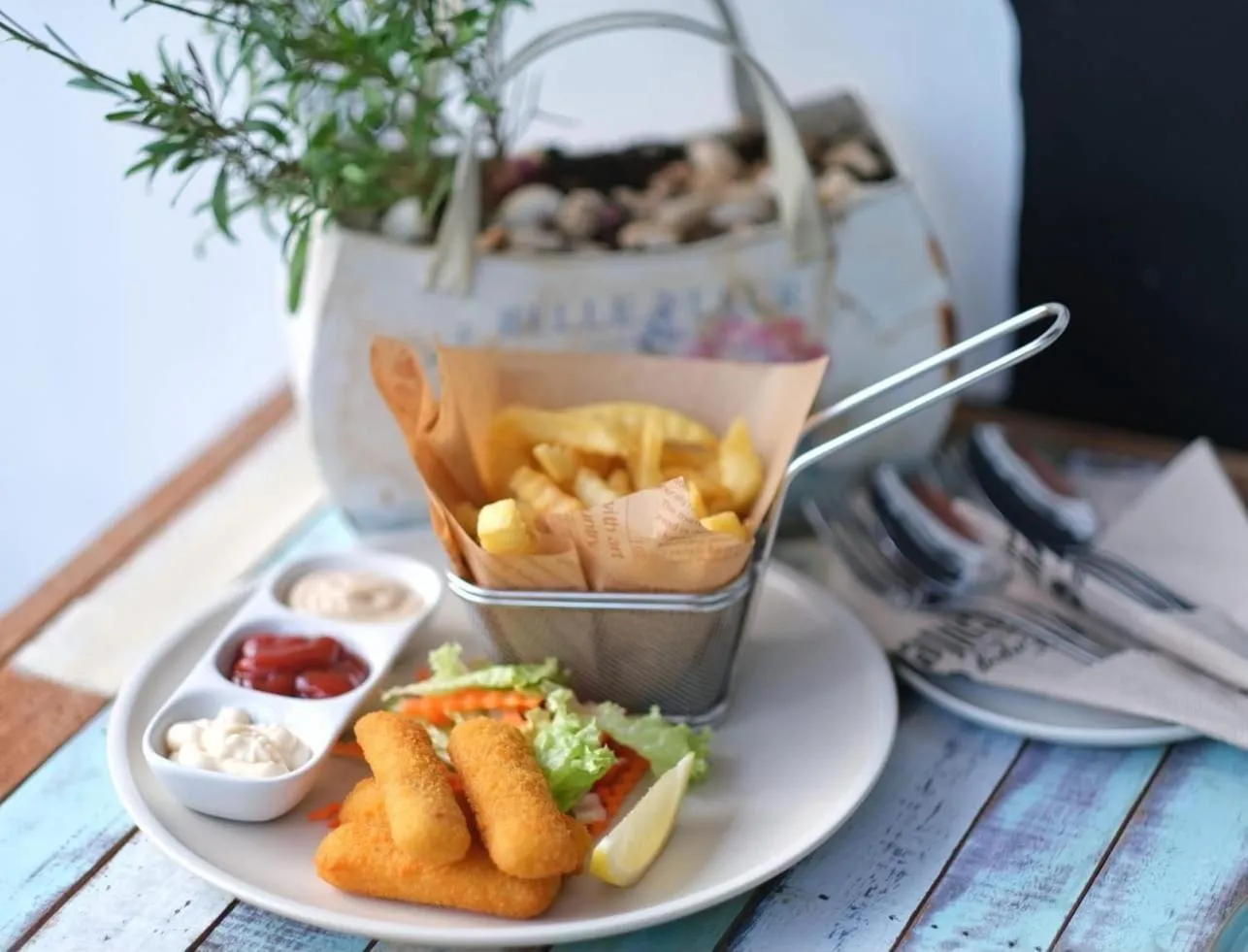 Food and drinks in Rakmak Kan Resort & Cafe