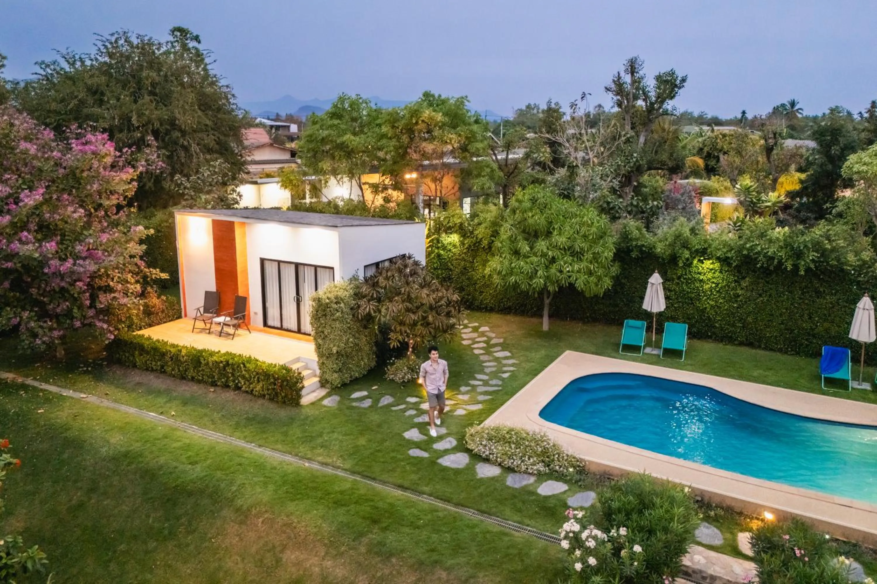 Property building in Rakmak Kan Resort & Cafe