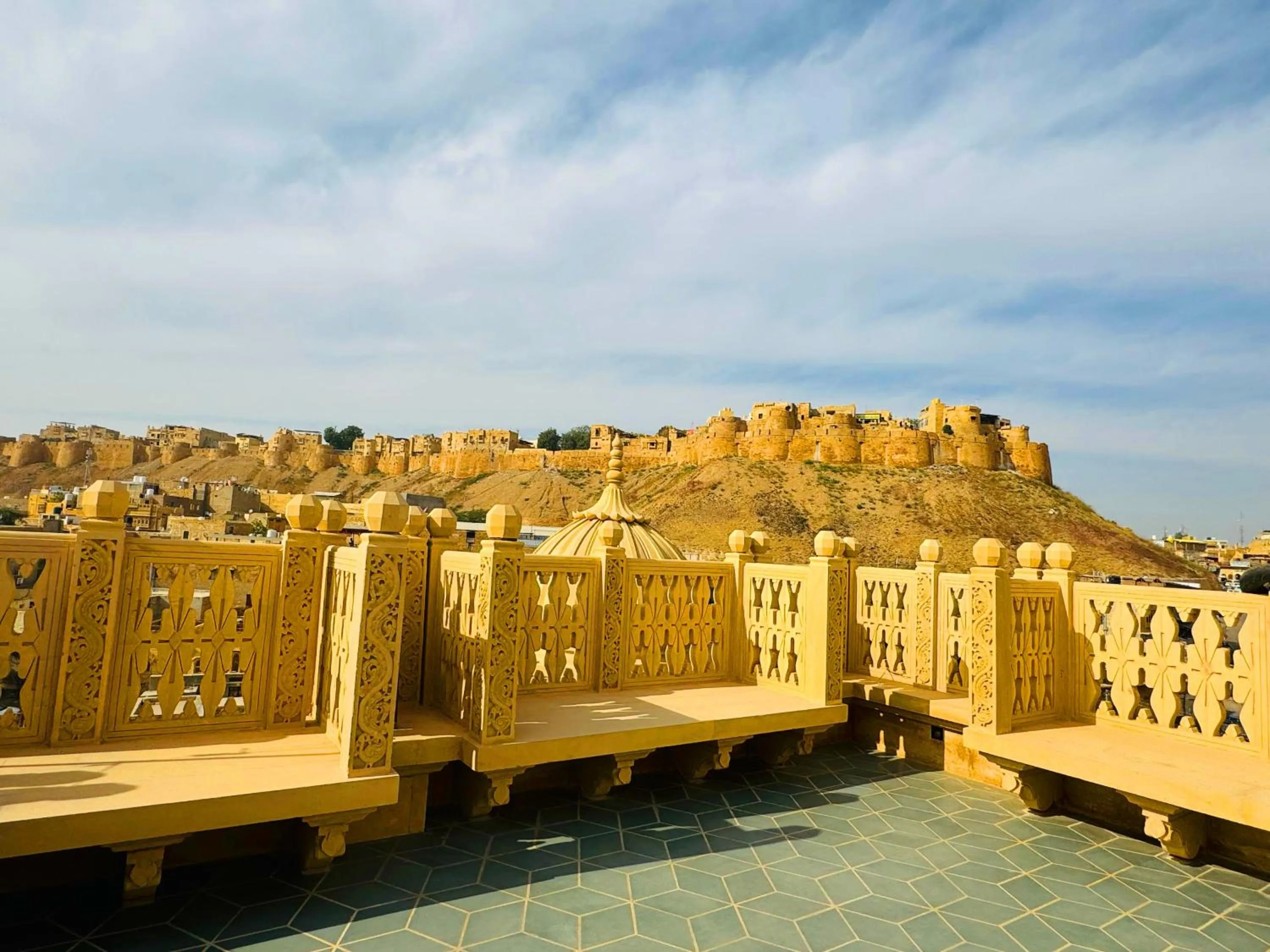 Natural landscape in Guulab Haveli - Opp Fort