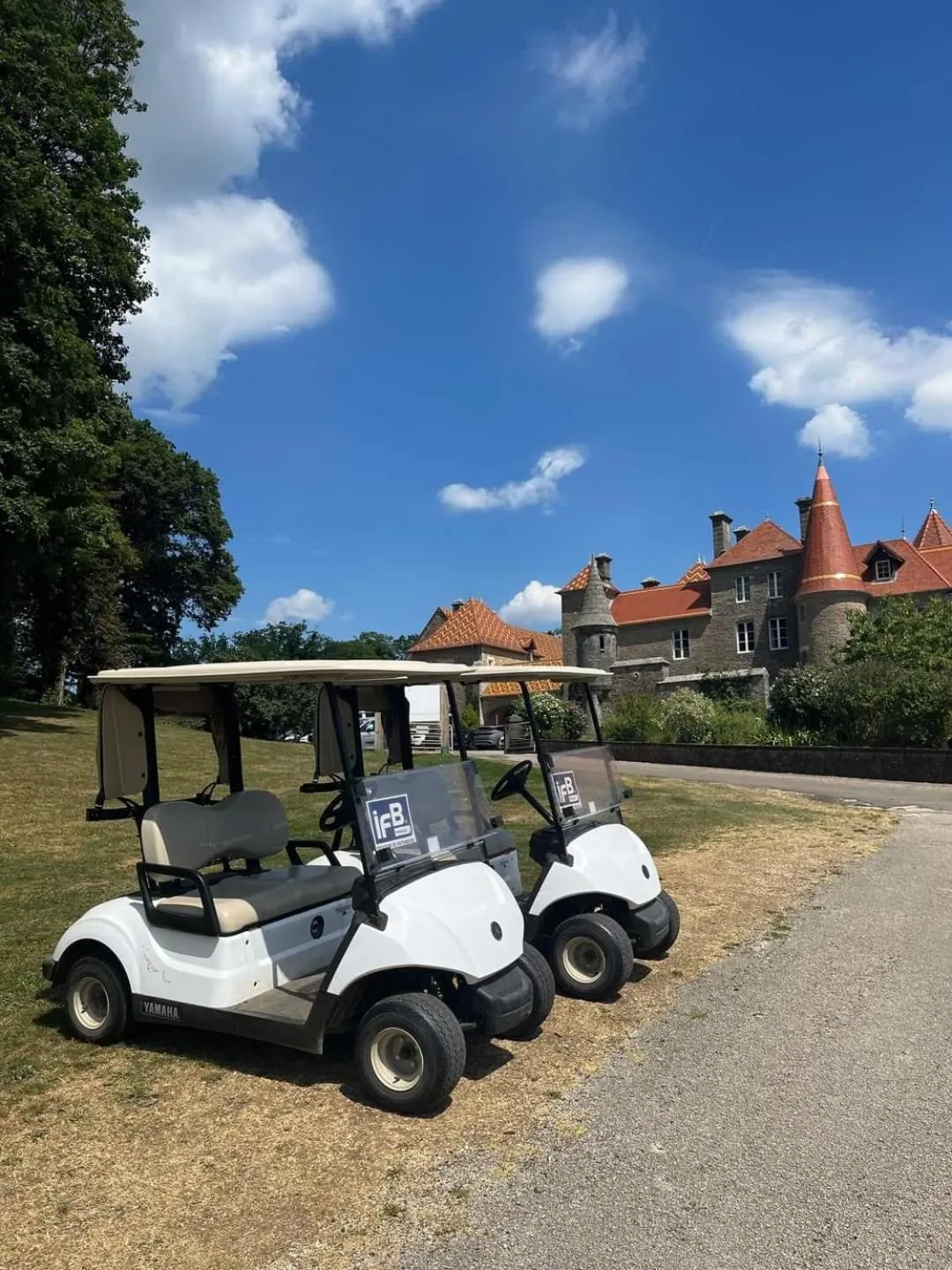 Golfcourse in Château de Bournel