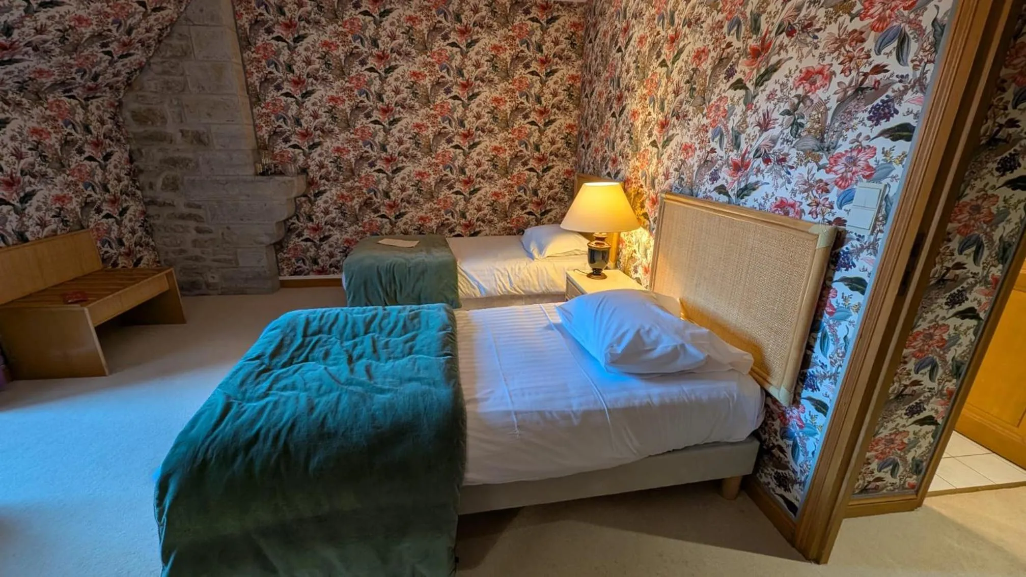 Bed in Château de Bournel