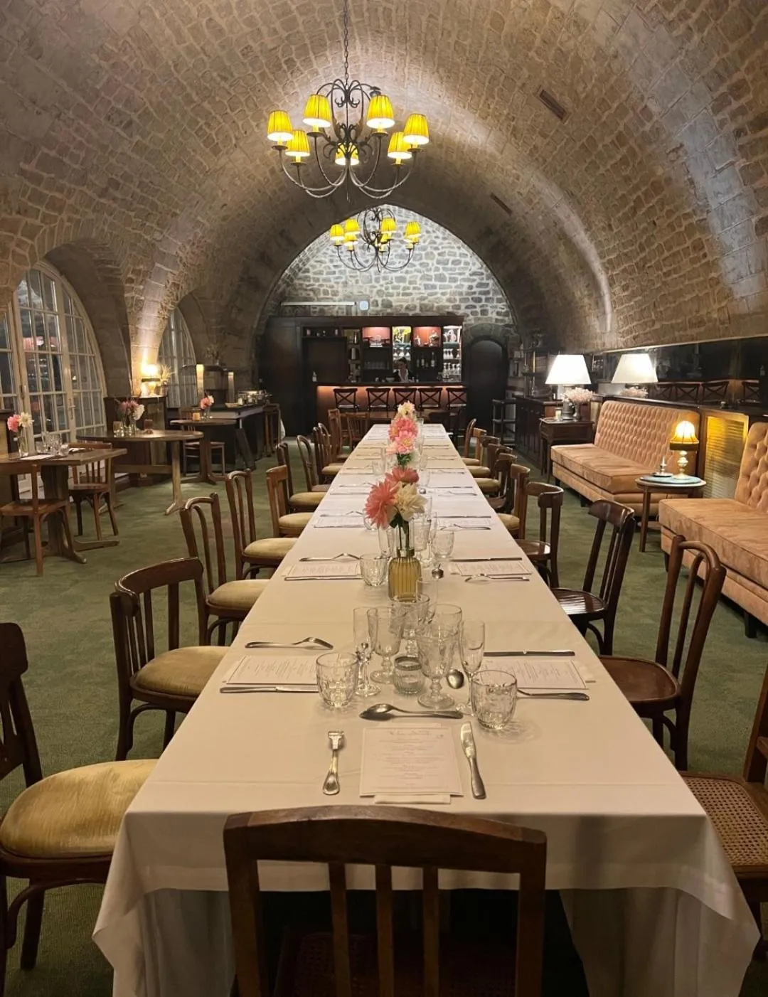 Restaurant/places to eat in Château de Bournel