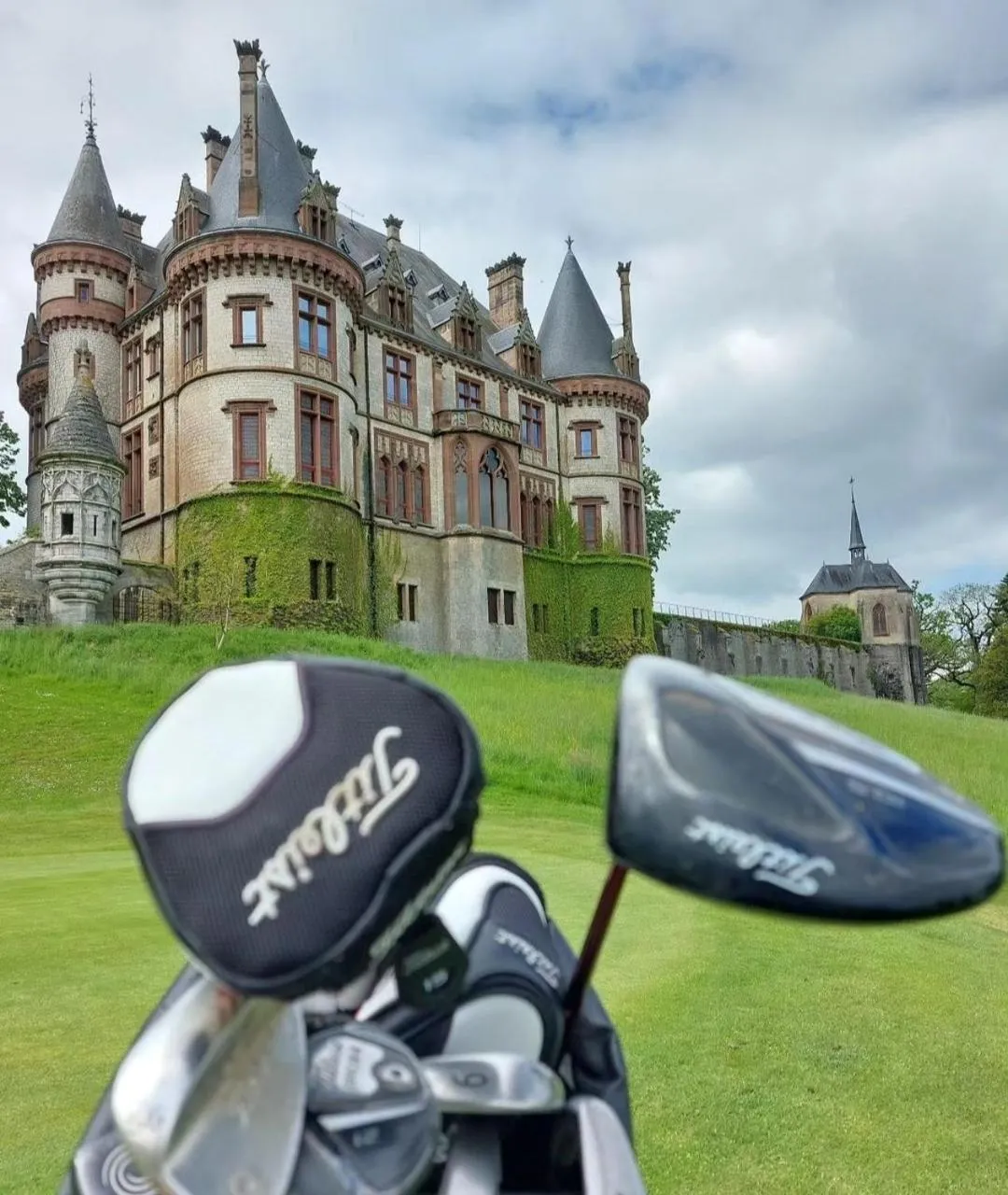 Golfcourse in Château de Bournel