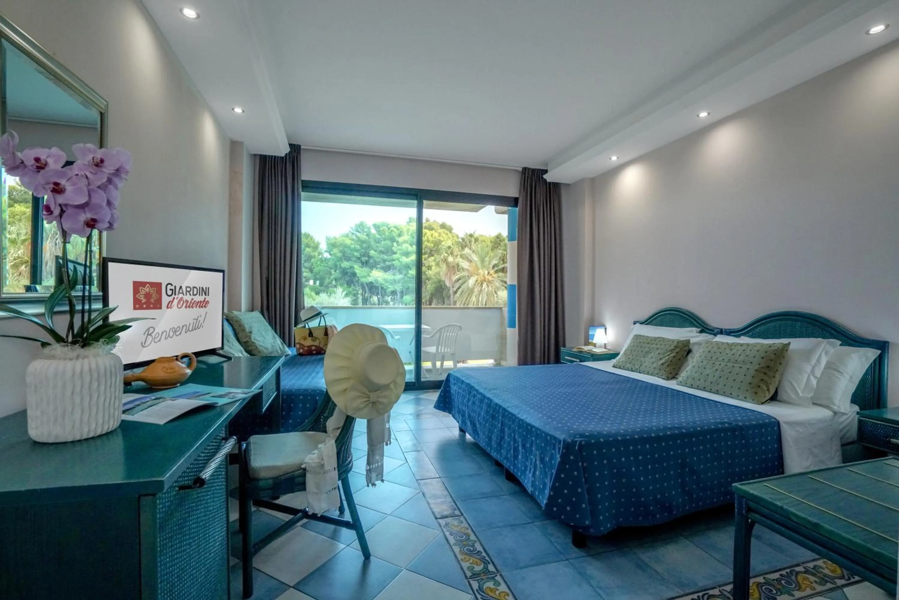 Photo of the whole room, Bed in Villaggio Giardini D'Oriente