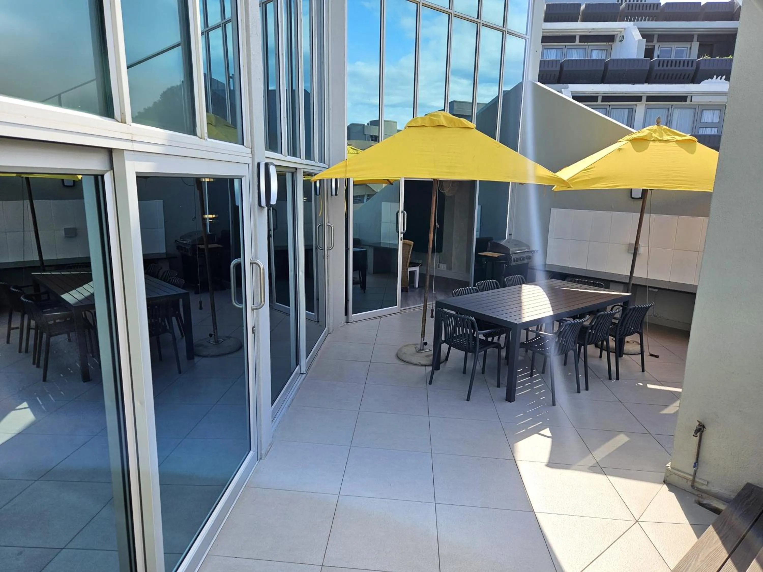 Patio in First Group La Montagne