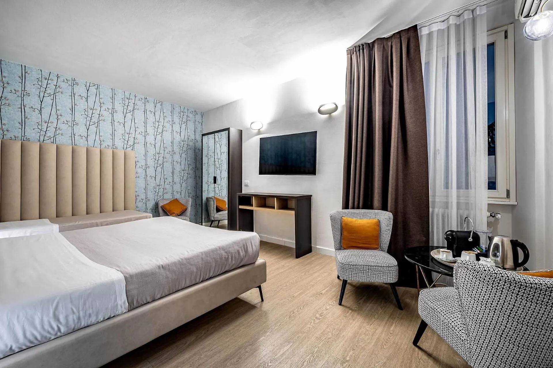 TV and multimedia, Bed in Residenza D'Epoca Al Numero 8