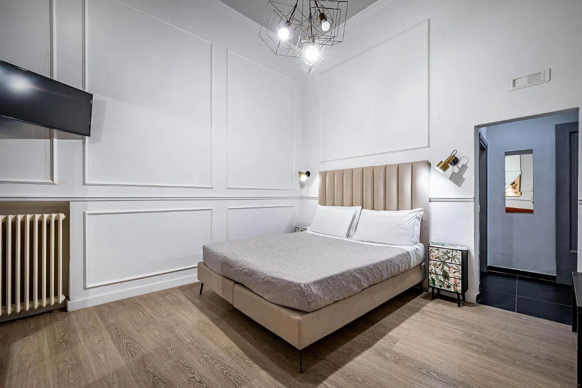 TV and multimedia, Bed in Residenza D'Epoca Al Numero 8