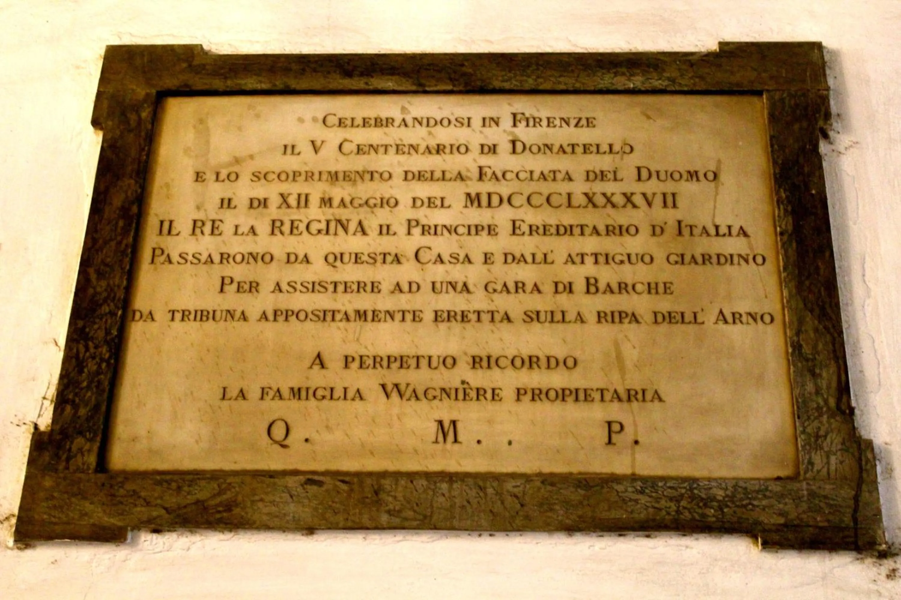 Decorative detail in Residenza D'Epoca Al Numero 8