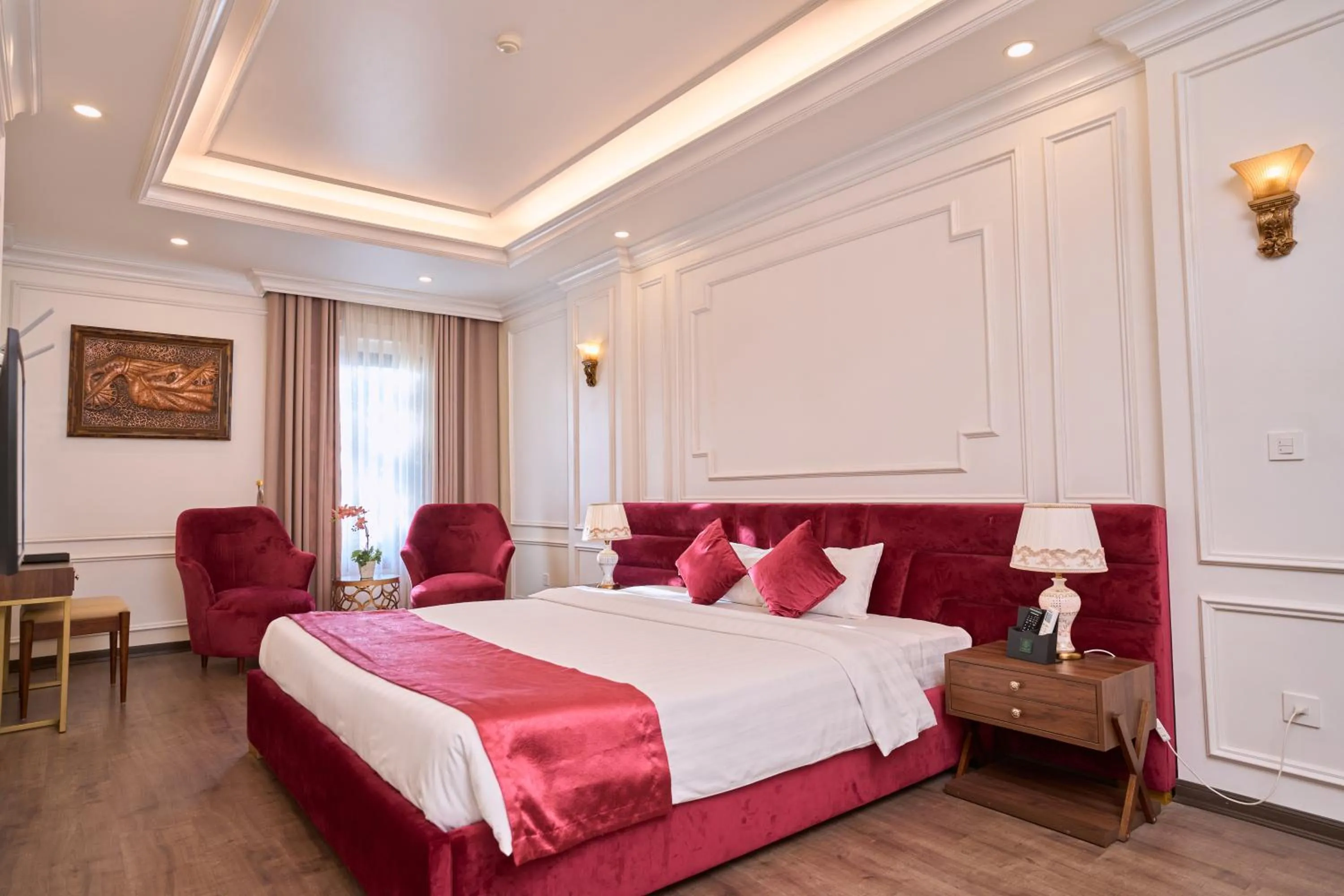 Bed in Le Haute Hotel Hai Phong