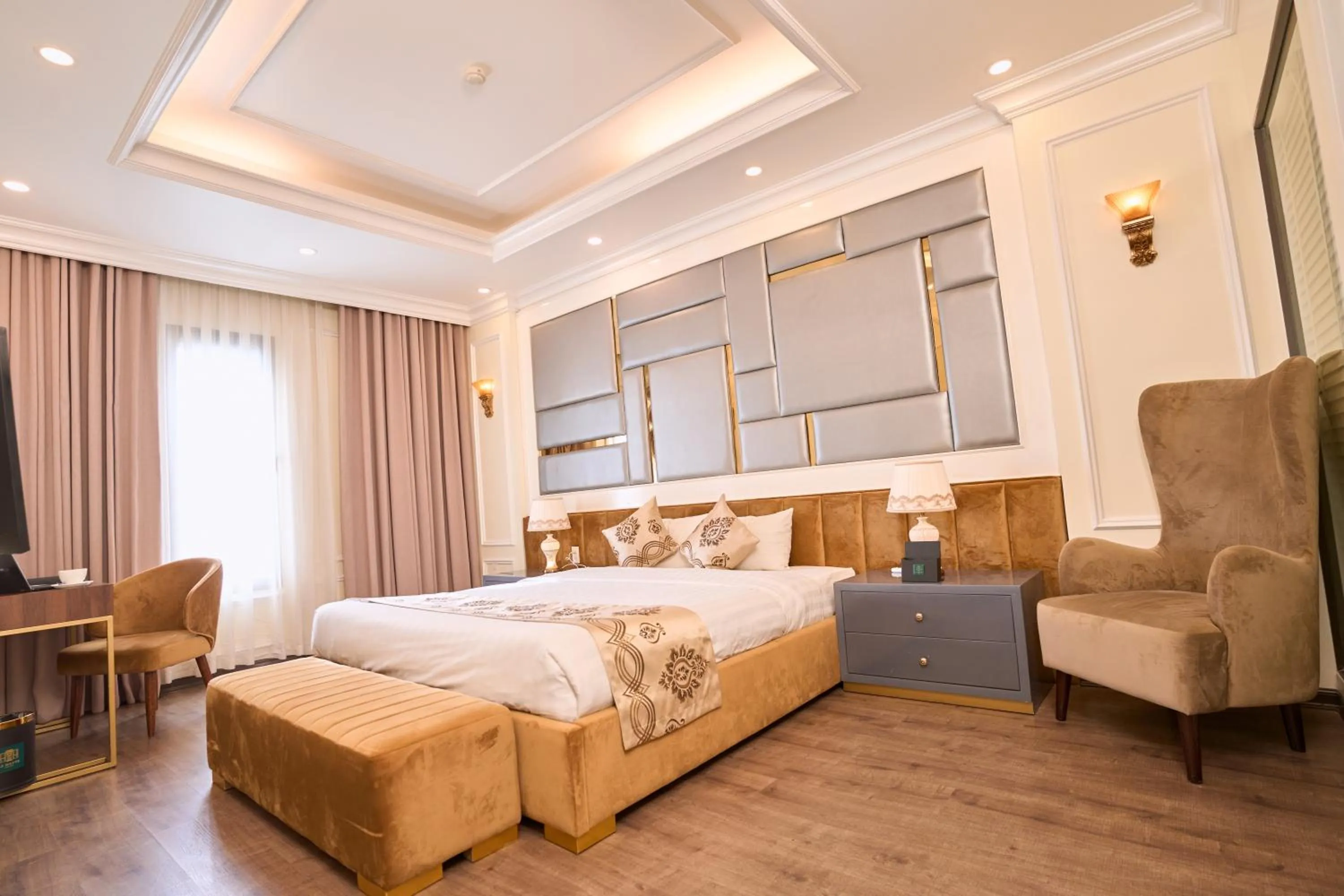 Bed in Le Haute Hotel Hai Phong