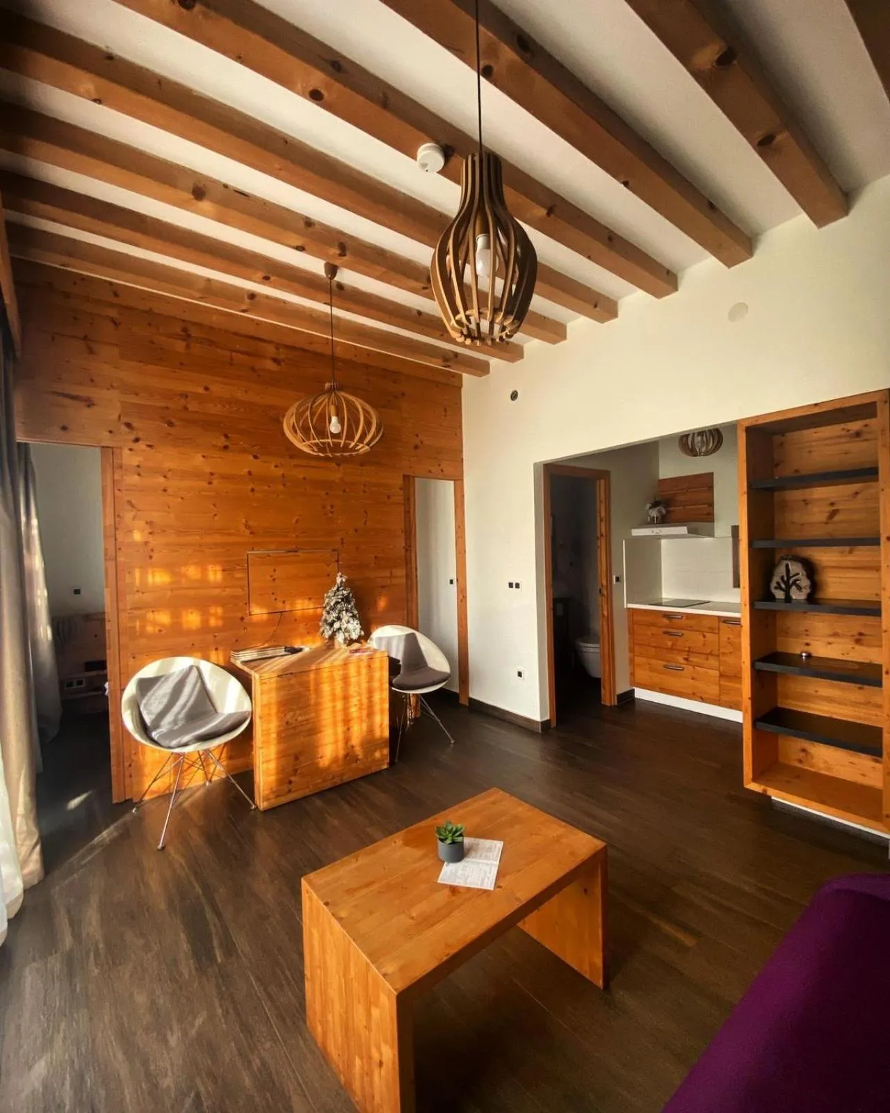 Kitchen or kitchenette in Zagreb Camp Bungalows