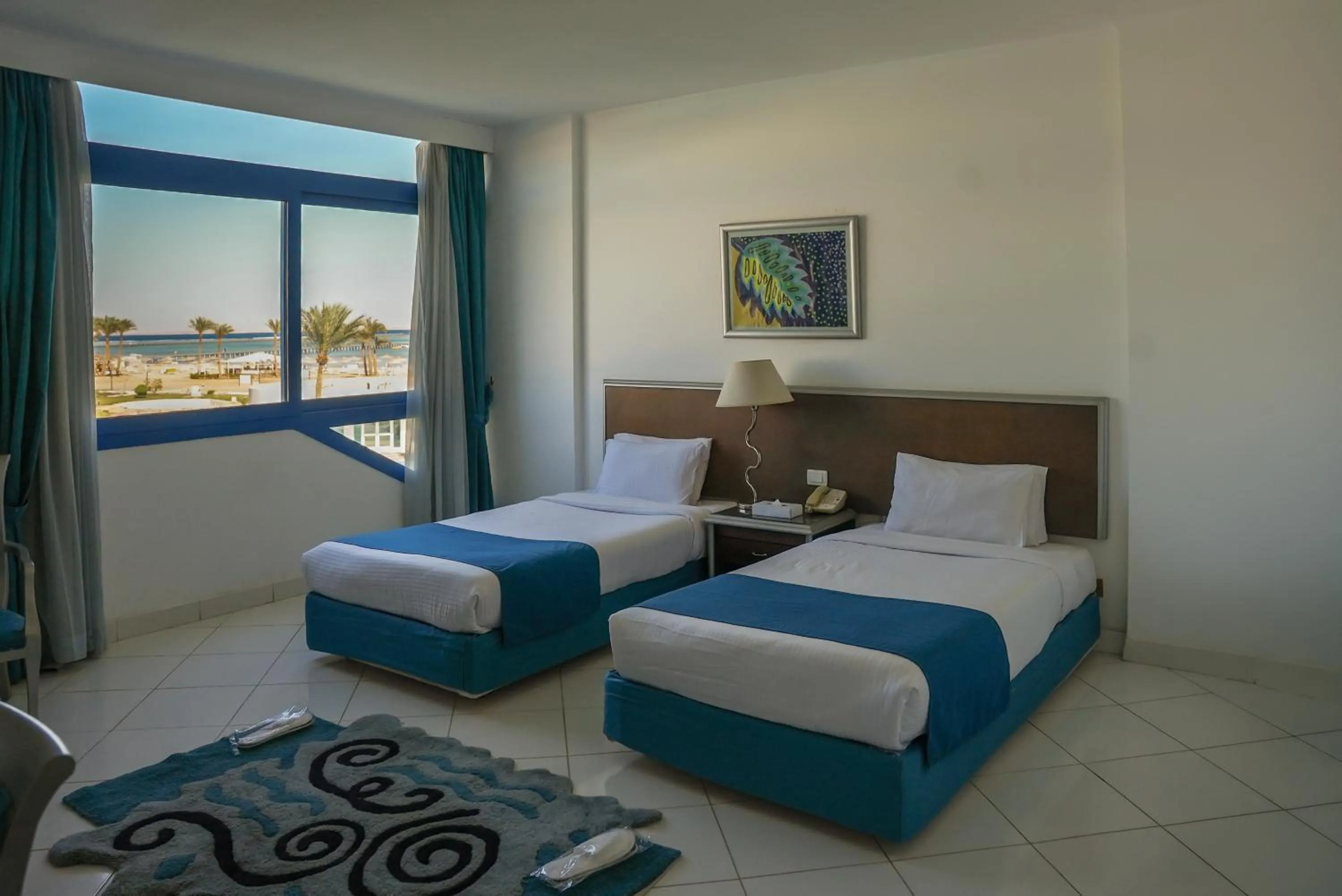 Photo of the whole room, Bed in Amarina Star Resort & Aqua Park Sharm El-Skeikh