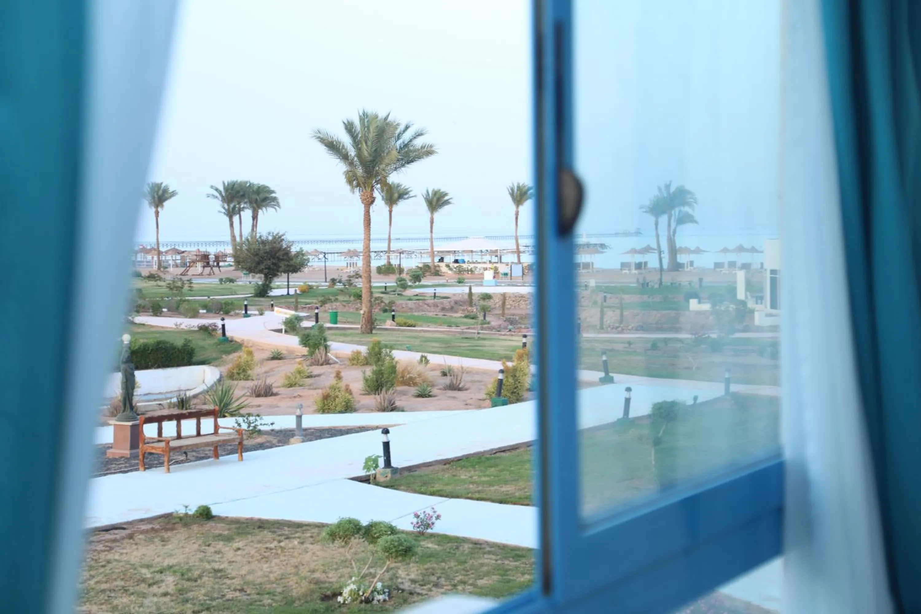 Garden view in Amarina Star Resort & Aqua Park Sharm El-Skeikh
