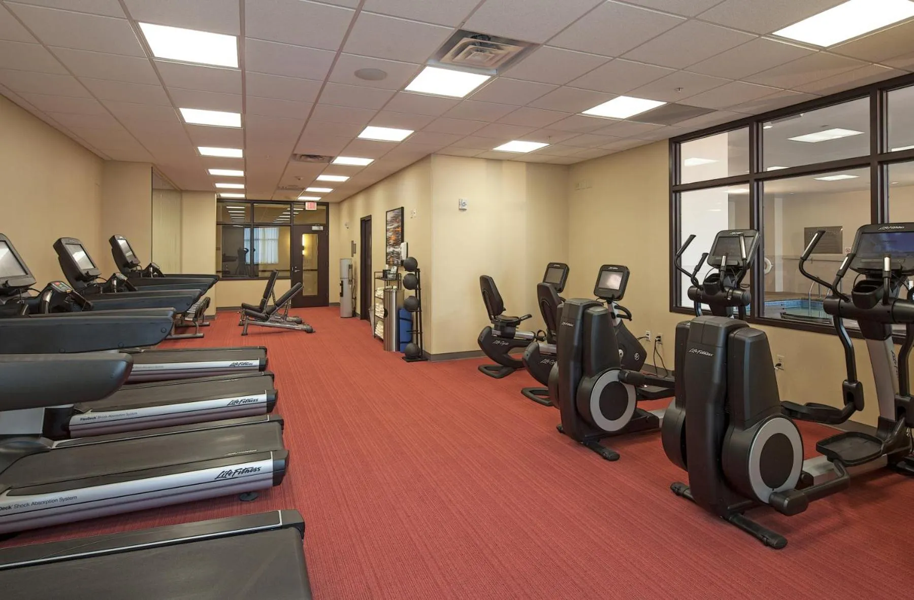Fitness centre/facilities in Hyatt Place Lincoln/Downtown-Haymarket
