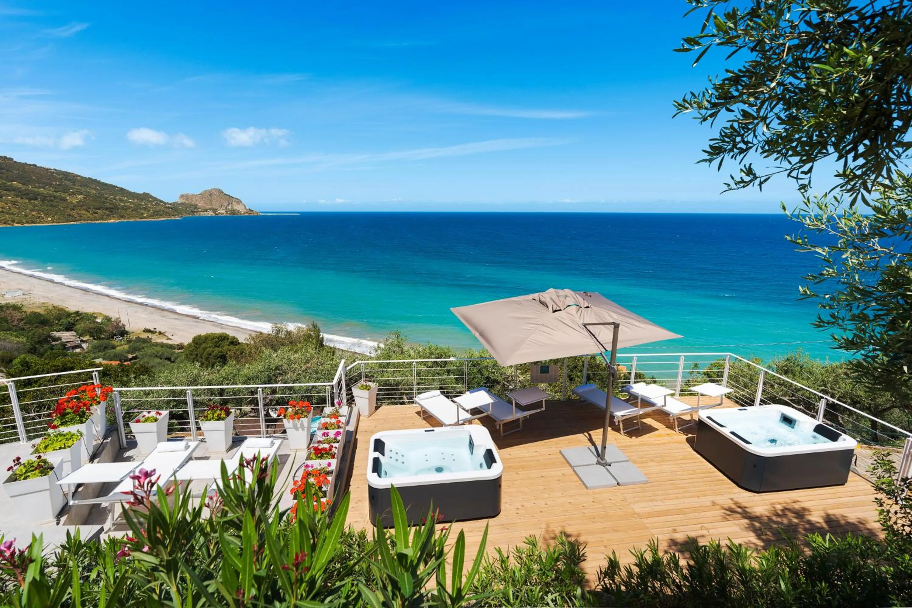 Balcony/Terrace in Emerald Hotel Residence Cefalù